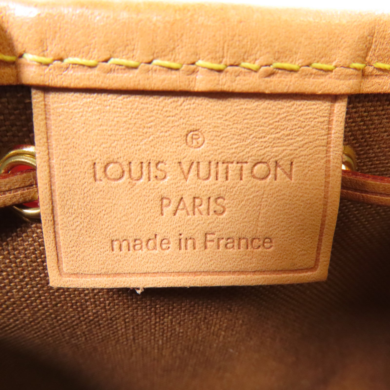 LOUIS VUITTON Monogram Nano Noe金扣肩背袋