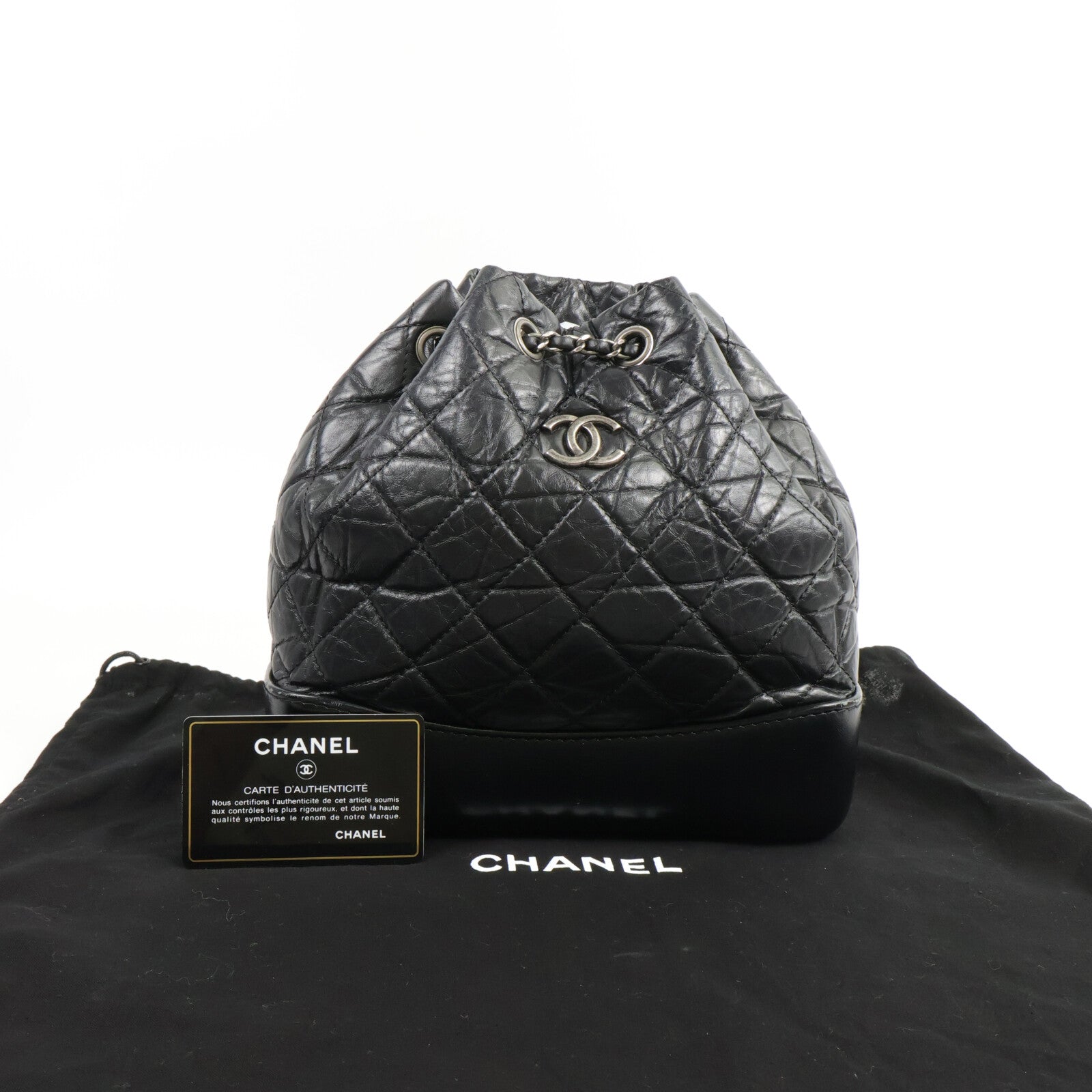 CHANEL 牛皮皮革Gabrielle Backpack背包