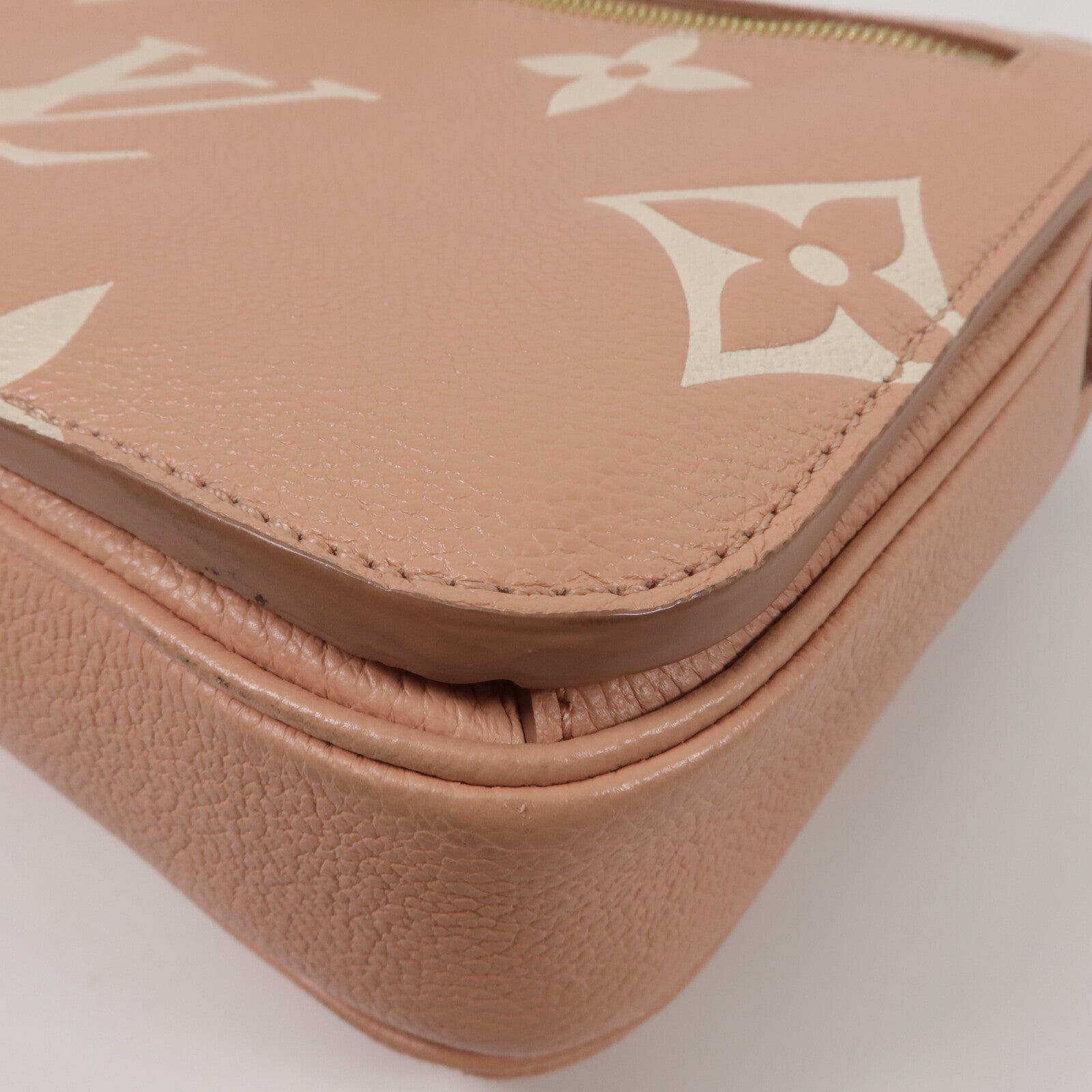 LOUIS VUITTON Monogram Empreinte Pochette Metis手挽肩背兩用袋