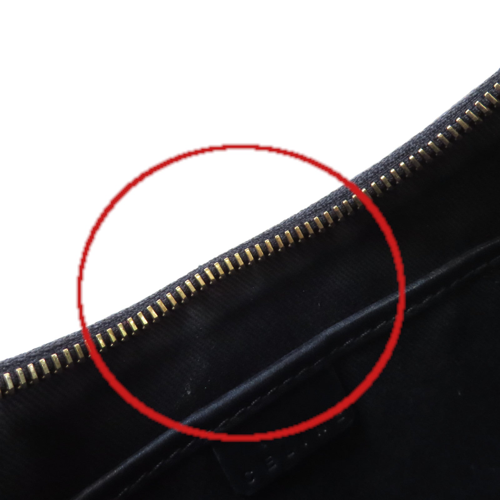 CELINE 塗層帆布Macadam Vanity Shoulder Bag金扣肩背袋啡色