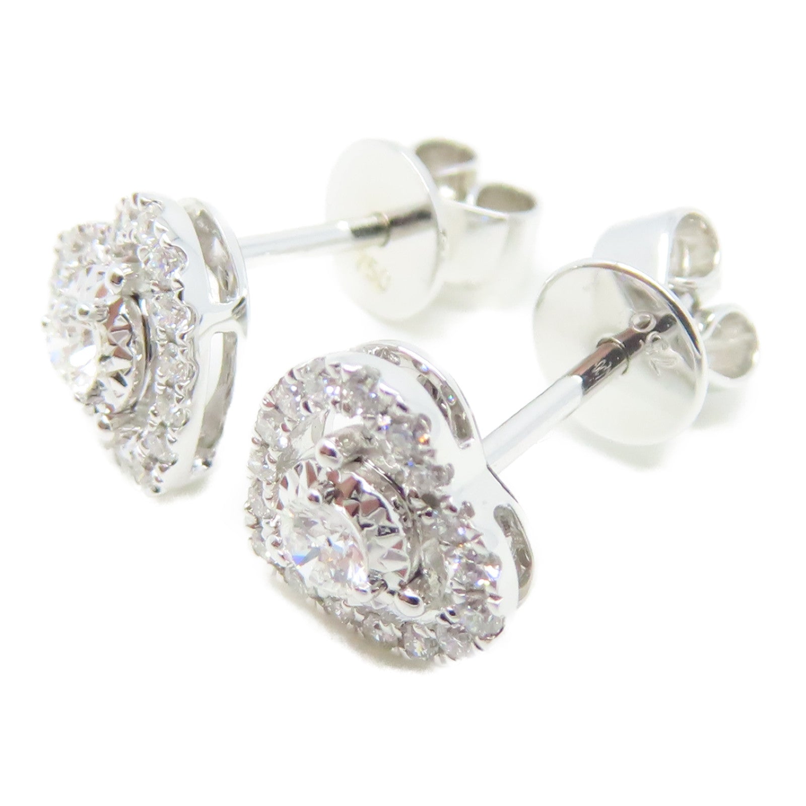 JEWELRY 【激減優惠】18K白金Earrings鑽石耳環
