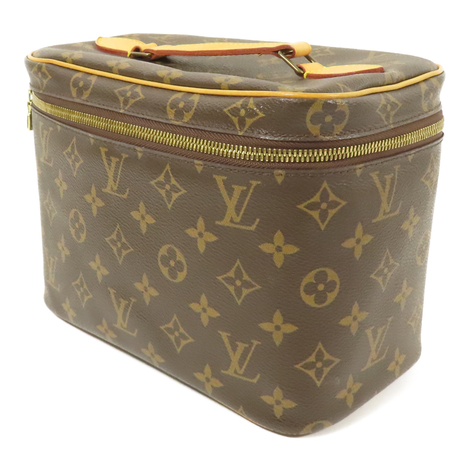 LOUIS VUITTON Monogram Nice BB金扣手挽袋