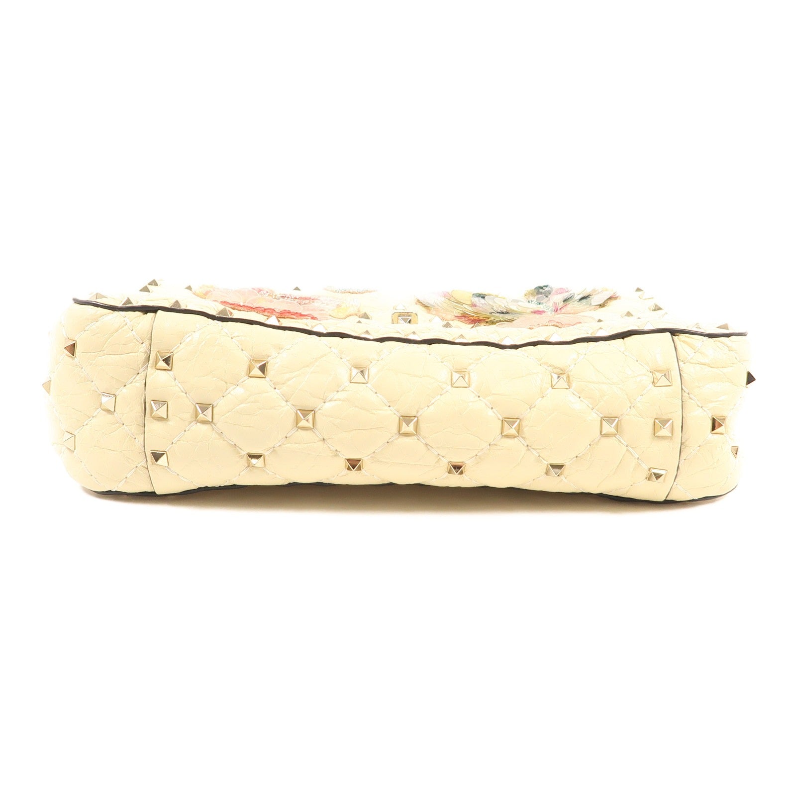 Valentino 牛皮皮革Shoulder Bag金扣鏈帶手挽肩背兩用袋