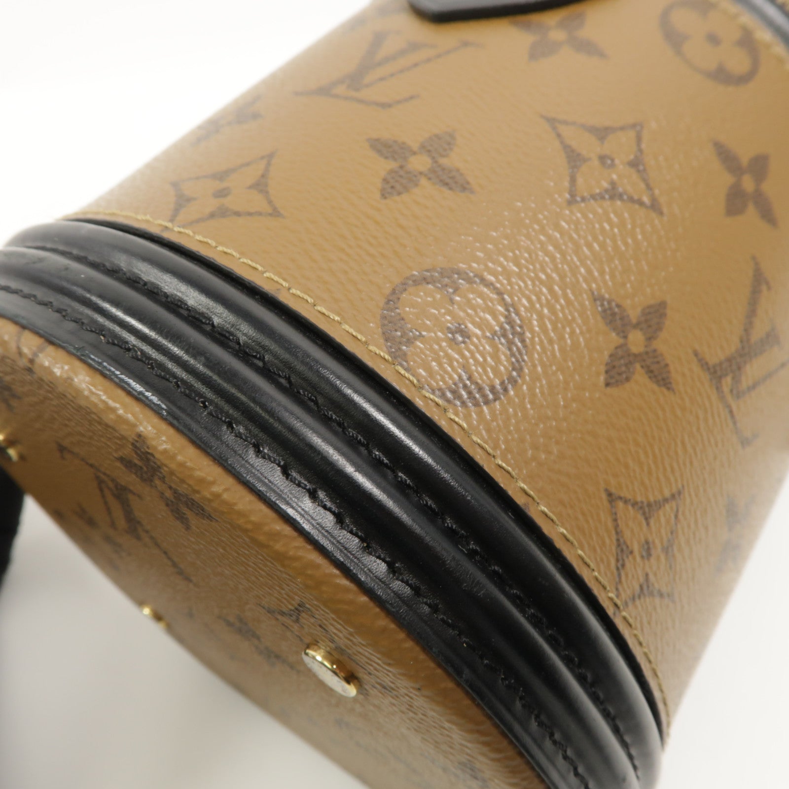LOUIS VUITTON Monogram Reverse Cannes手挽肩背兩用袋