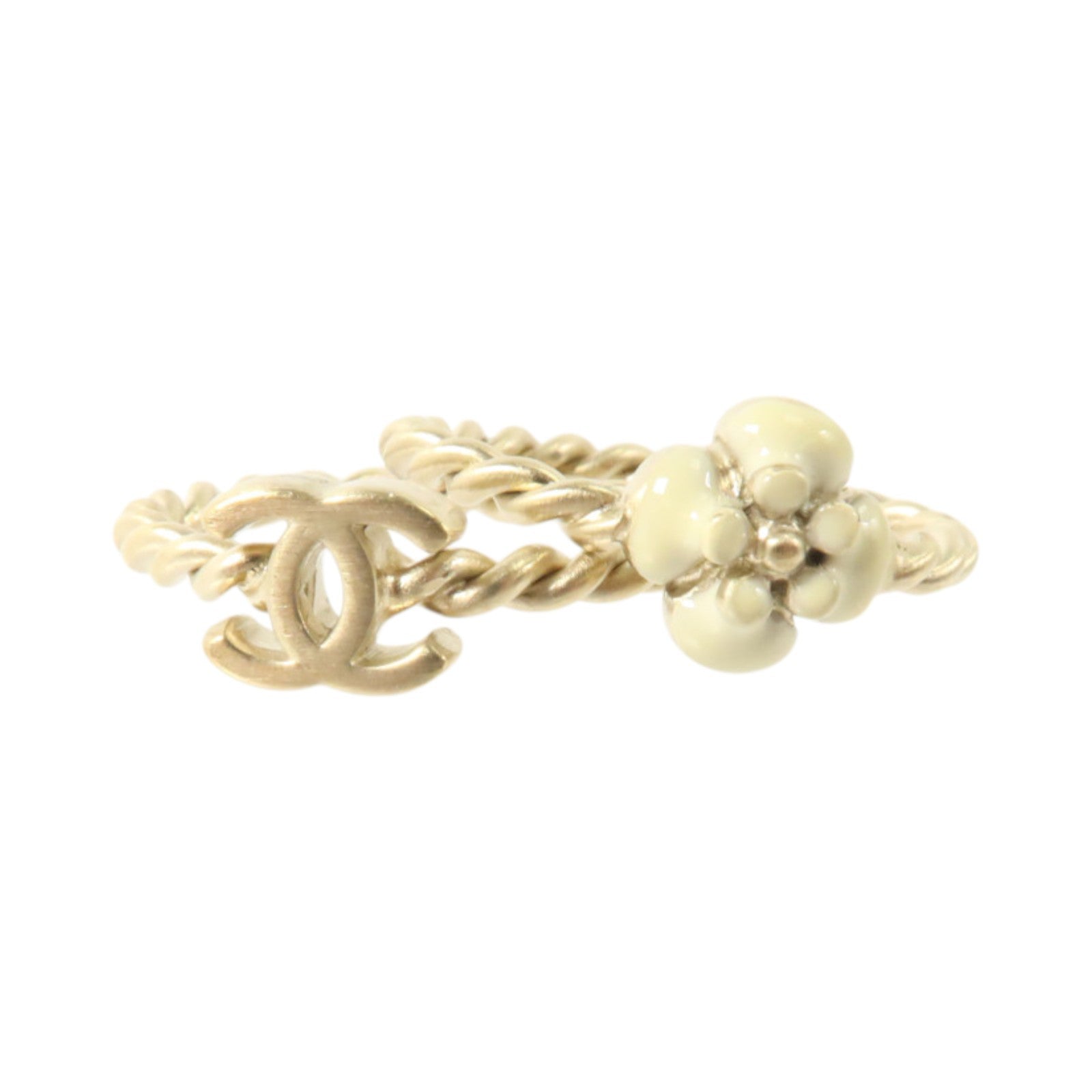CHANEL PVC/金屬Set Ring戒指