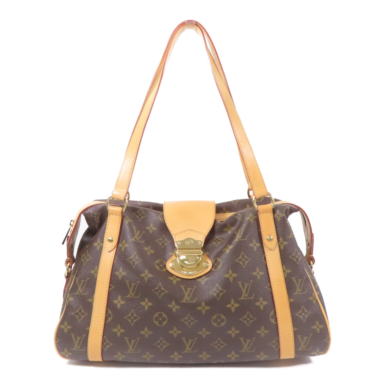 LOUIS VUITTON LV GHW Stresa PM Shoulder Bag M51186 Monogram Brown