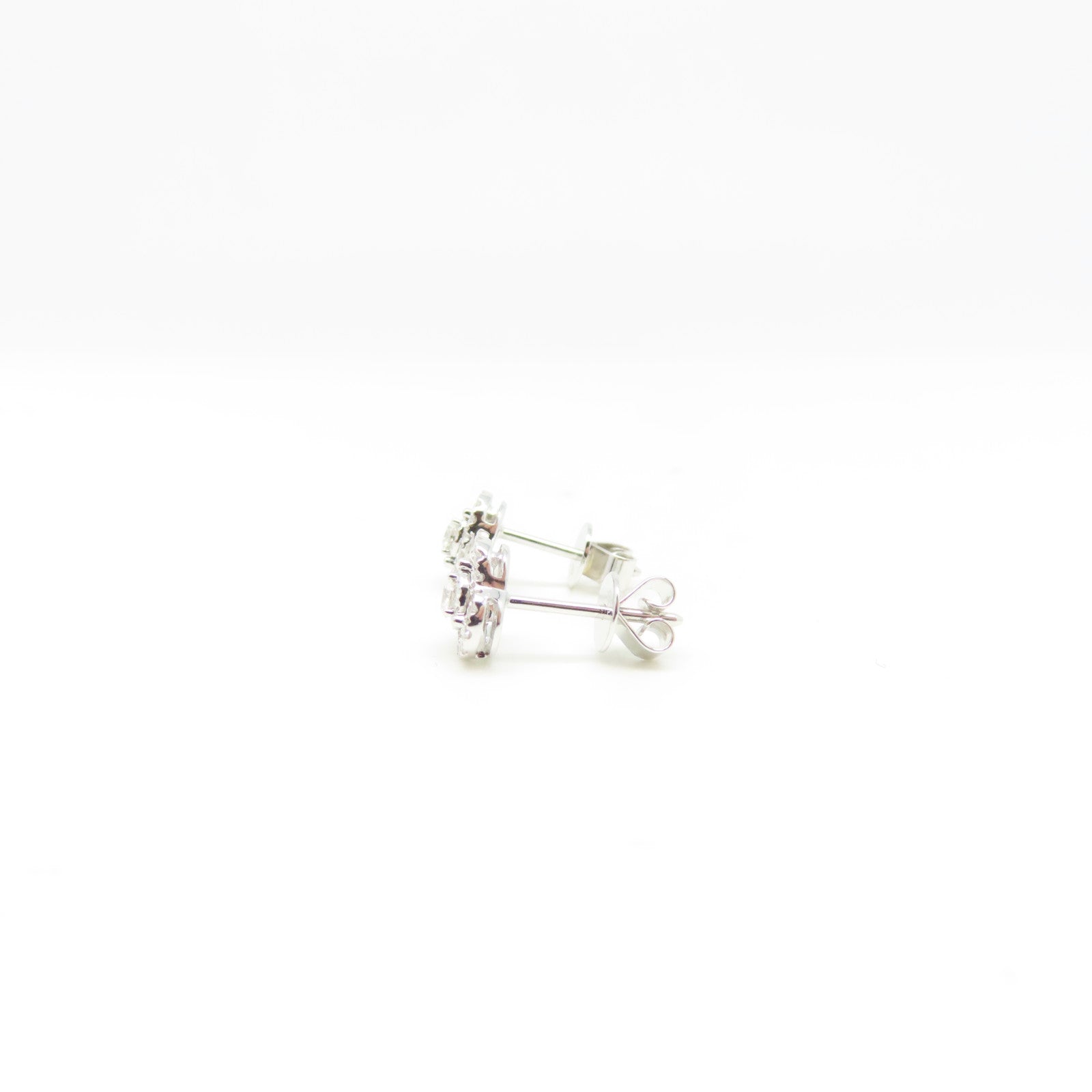 JEWELRY 【激減優惠】18K白金Earrings鑽石耳環