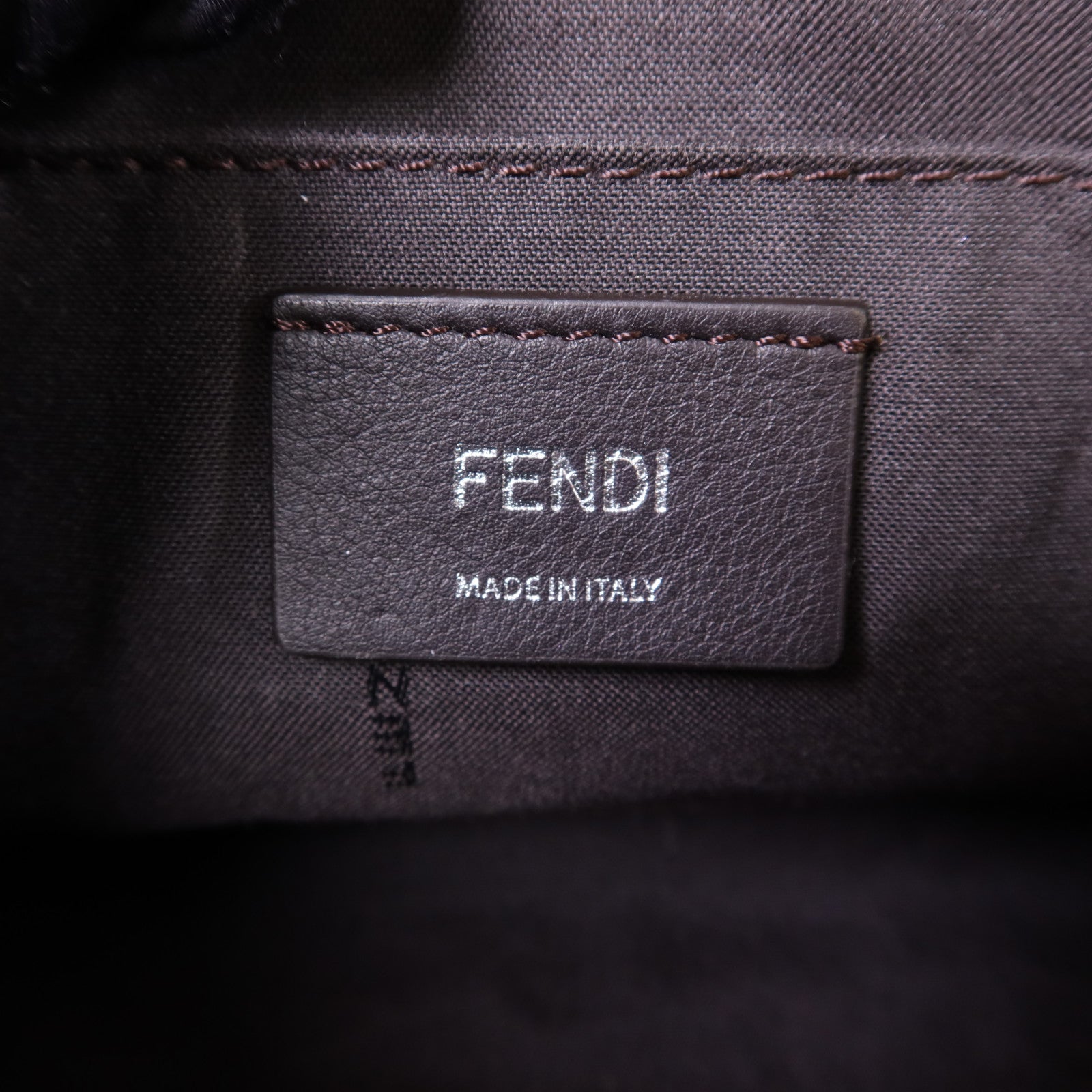 FENDI 牛皮皮革By The Way Mini銀扣手挽肩背兩用袋