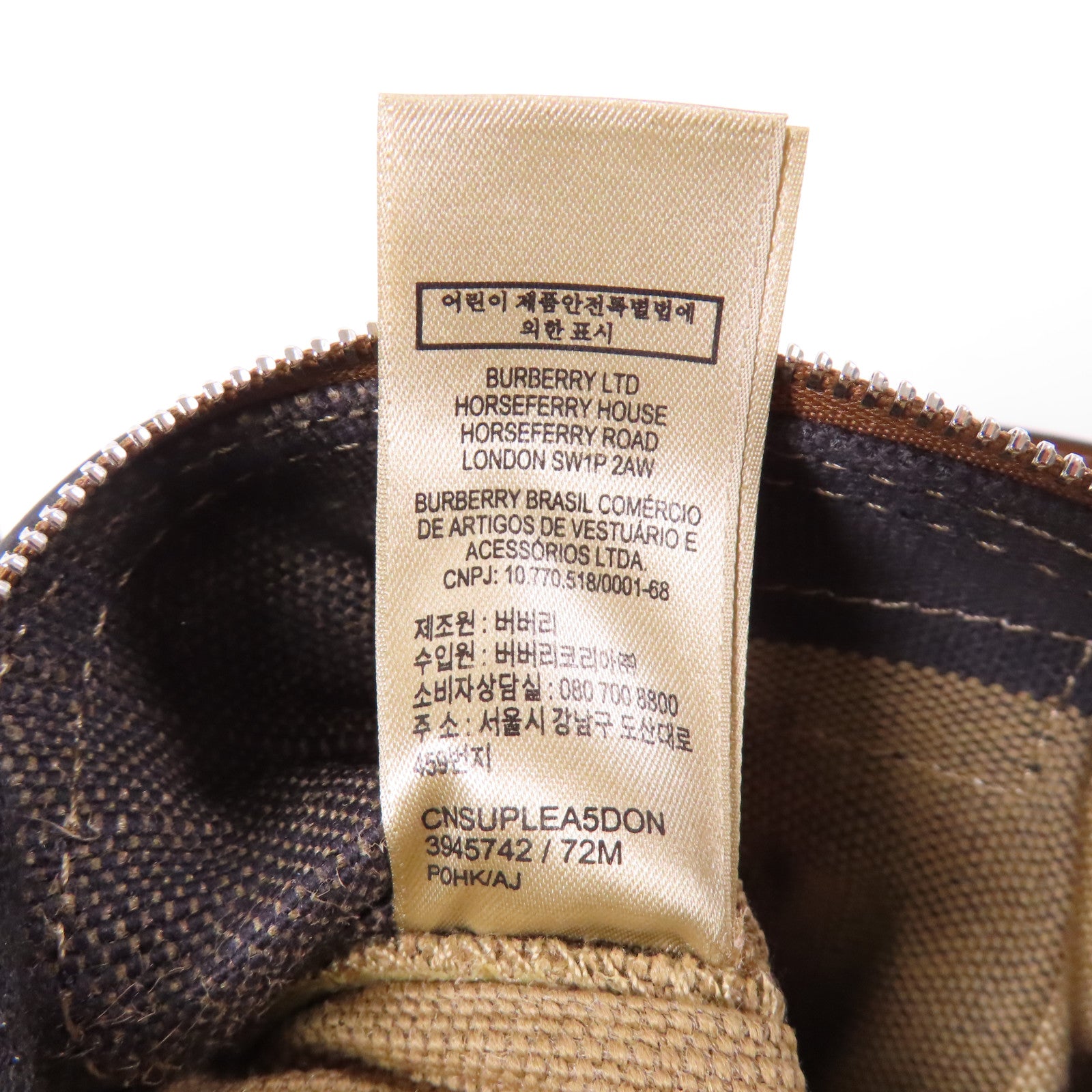 BURBERRY 帆布/皮革2 Way Shoulder金扣手挽肩背兩用袋