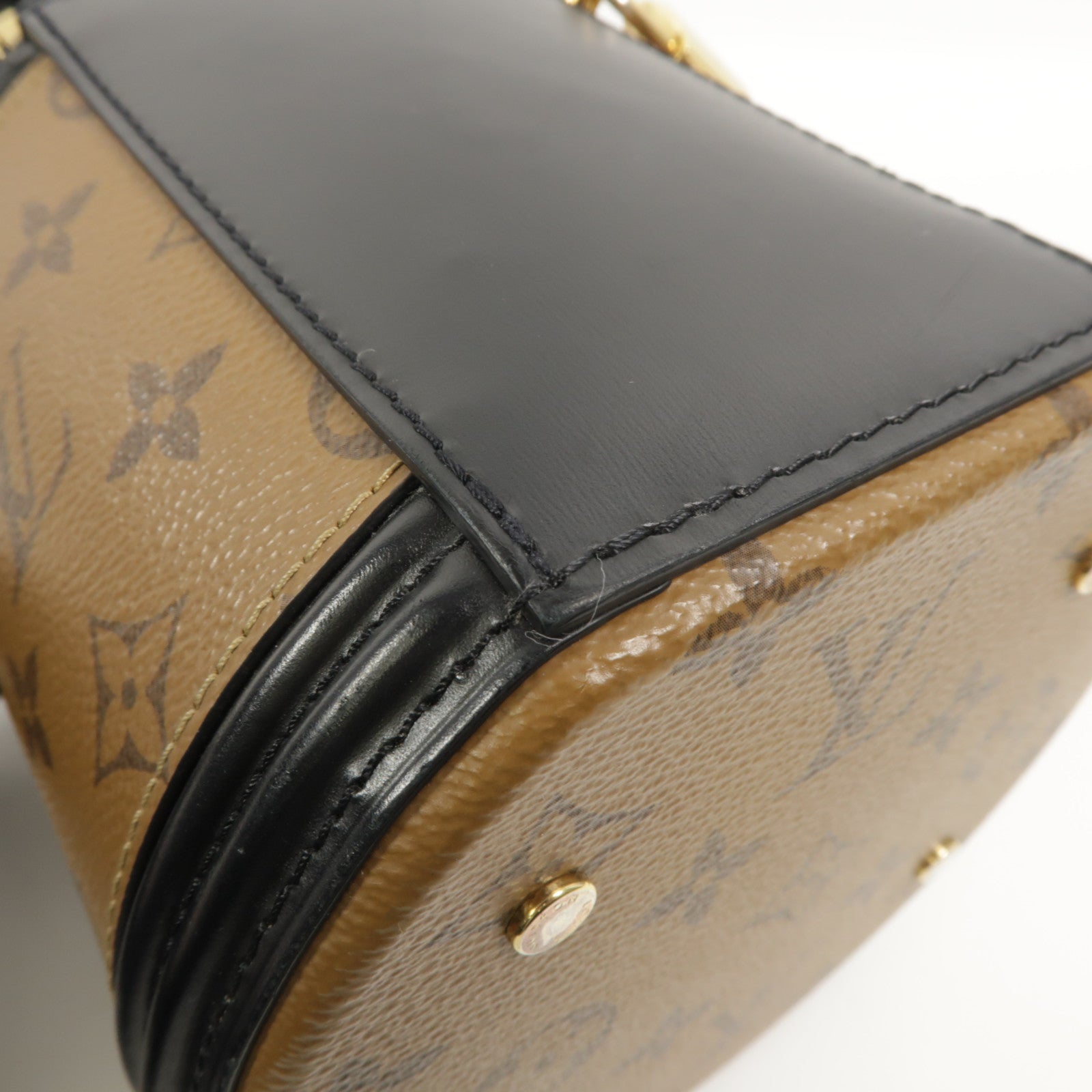 LOUIS VUITTON Monogram Reverse Cannes手挽肩背兩用袋