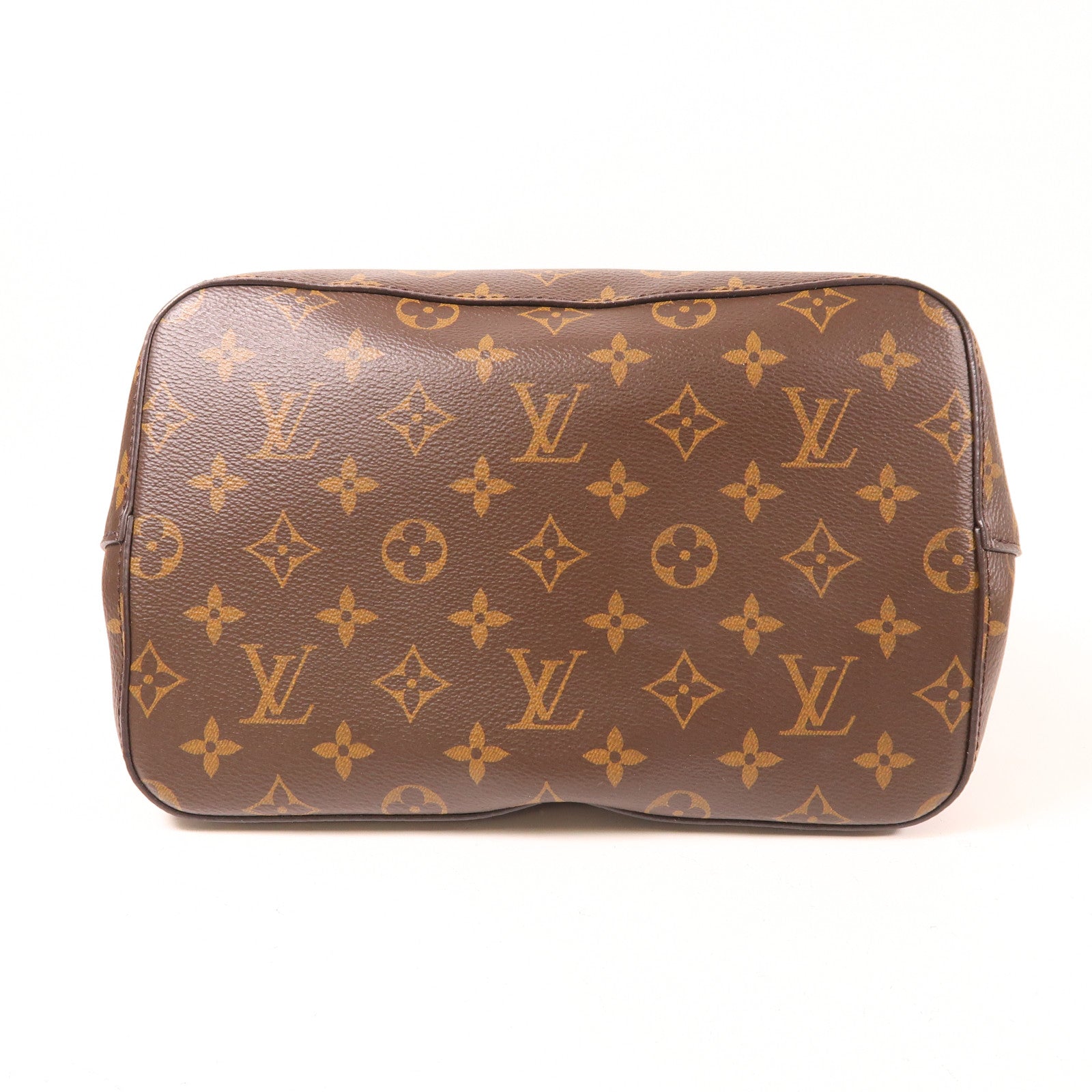 LOUIS VUITTON Monogram Neo Noe MM金扣肩背袋棕色