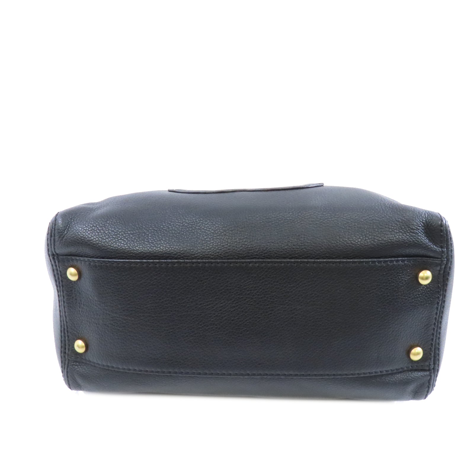 CHANEL 牛皮皮革Shoulder Bag金扣肩背袋黑色