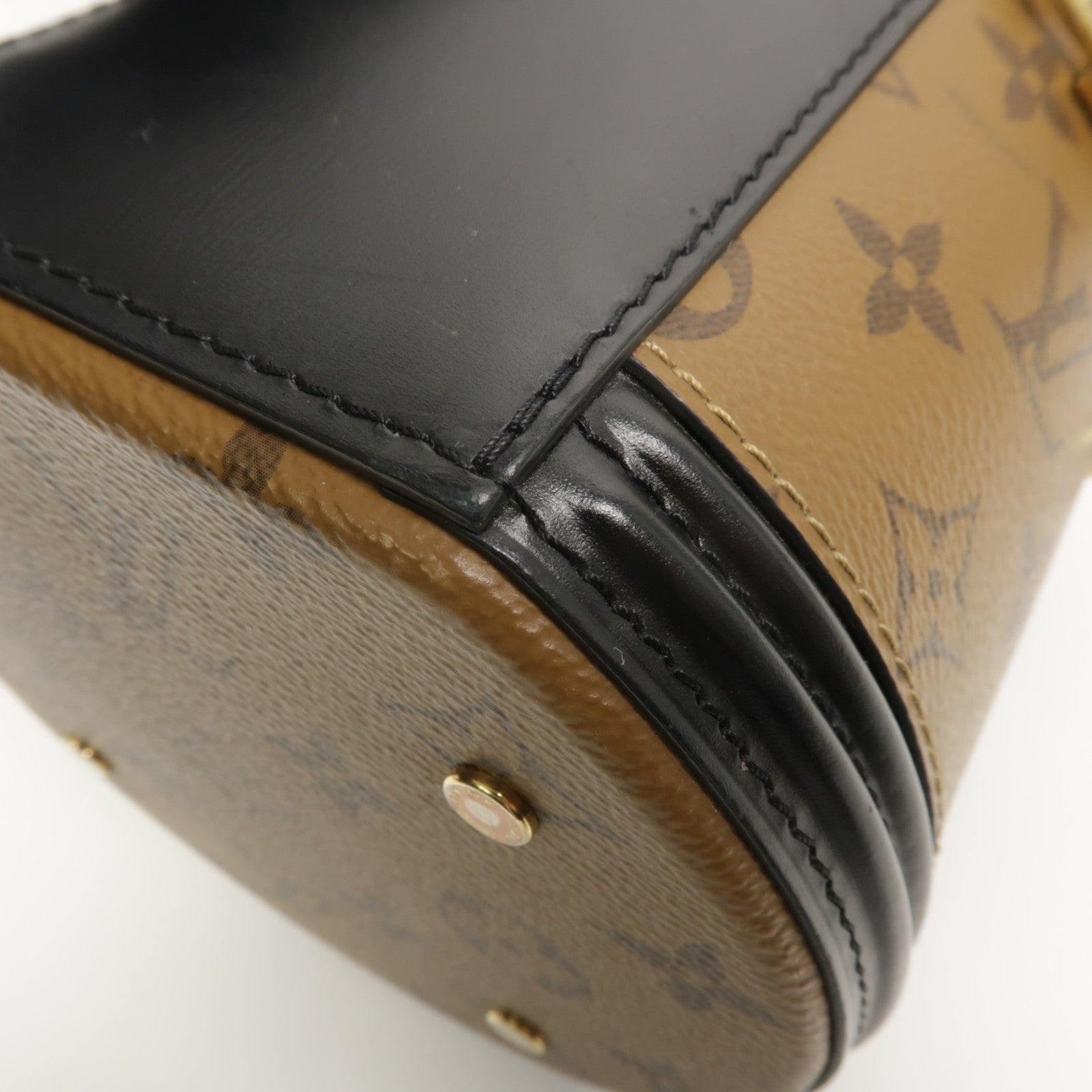 LOUIS VUITTON Monogram Reverse Cannes手挽肩背兩用袋