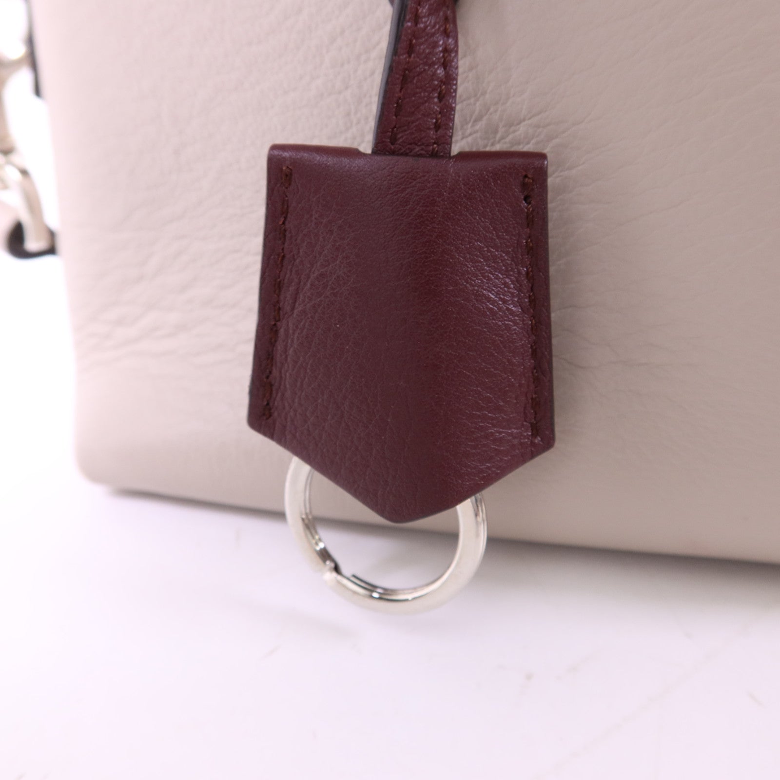 FENDI 牛皮皮革By The Way Mini銀扣手挽肩背兩用袋