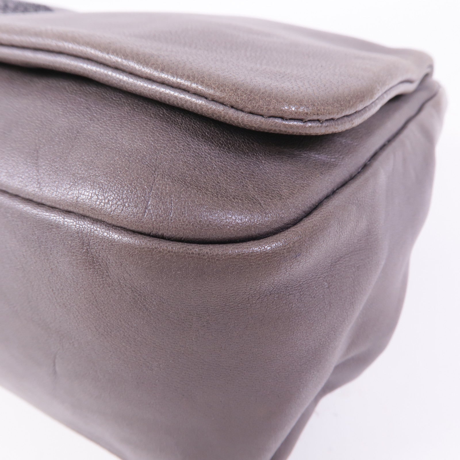 CHANEL 羊皮皮革Vintage Chain Shoulder鏈帶肩背袋