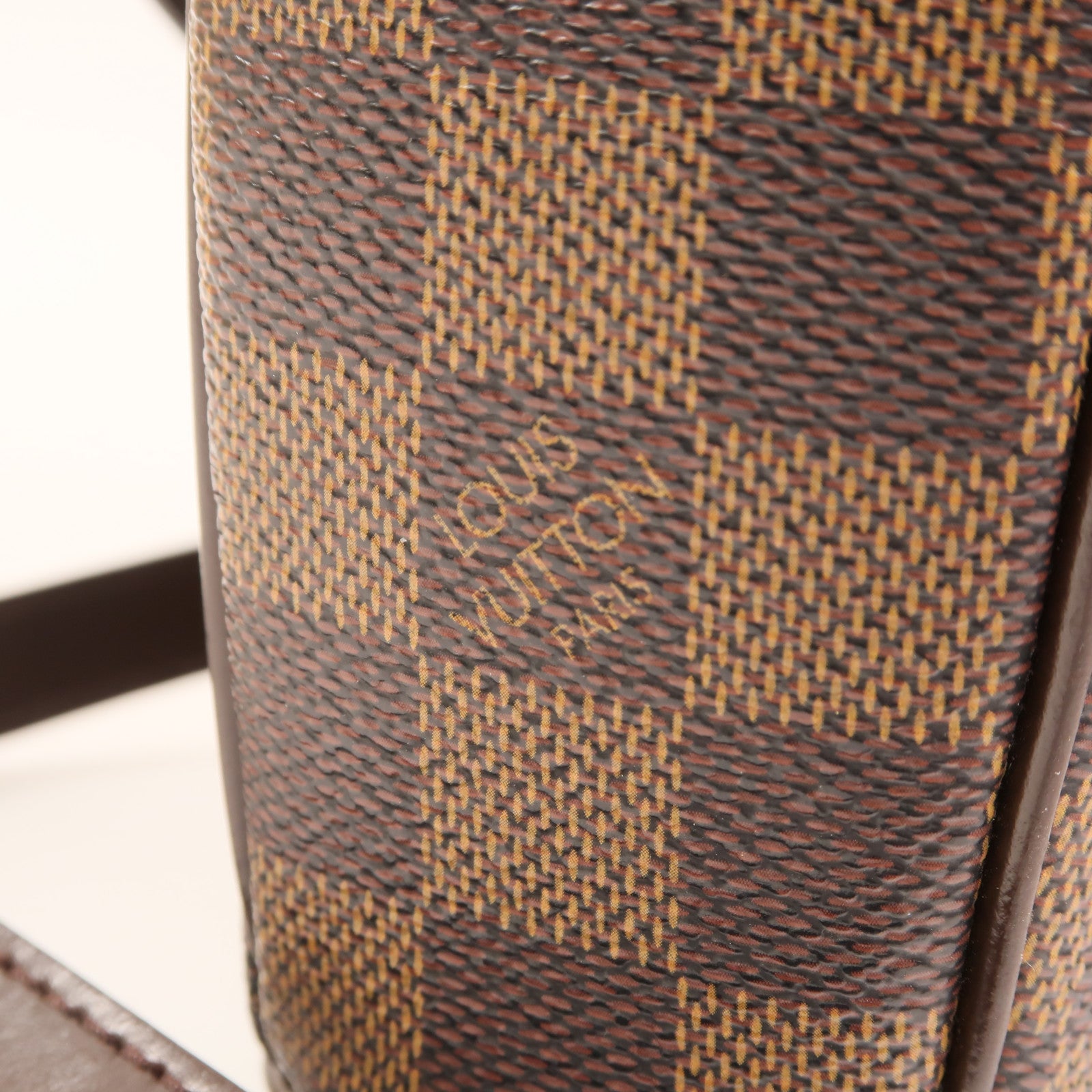 LOUIS VUITTON Damier Ipanema PM金扣肩背袋