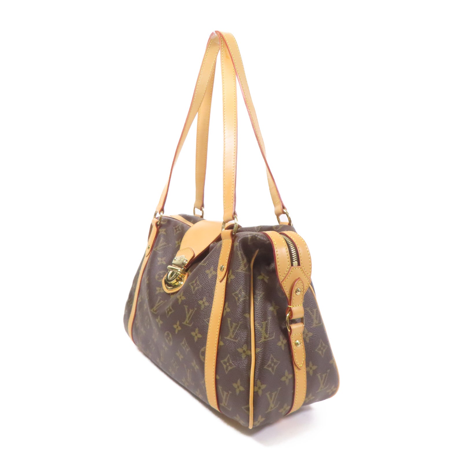 LOUIS VUITTON LV GHW Stresa PM Shoulder Bag M51186 Monogram Brown