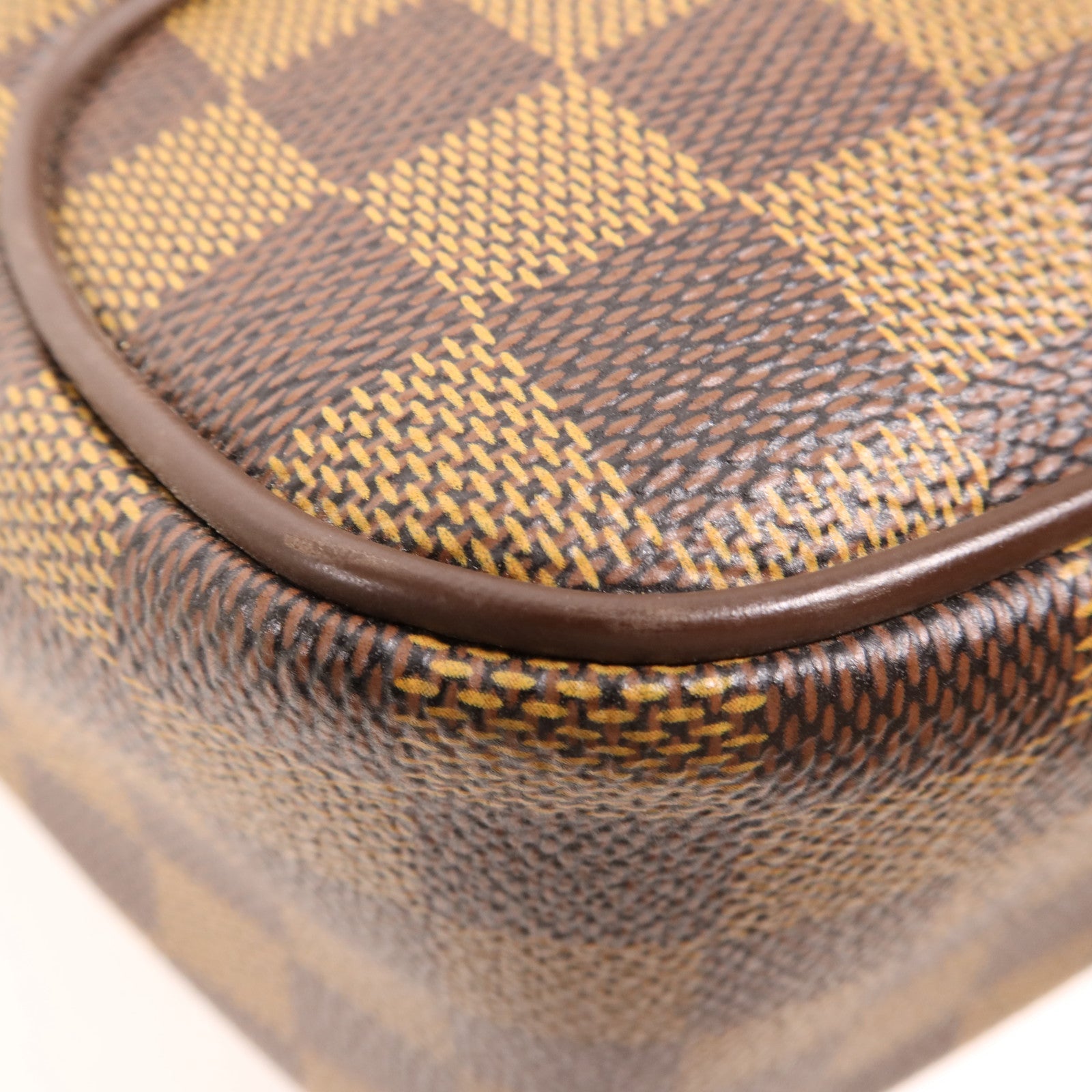 LOUIS VUITTON Damier Olaf MM金扣肩背袋