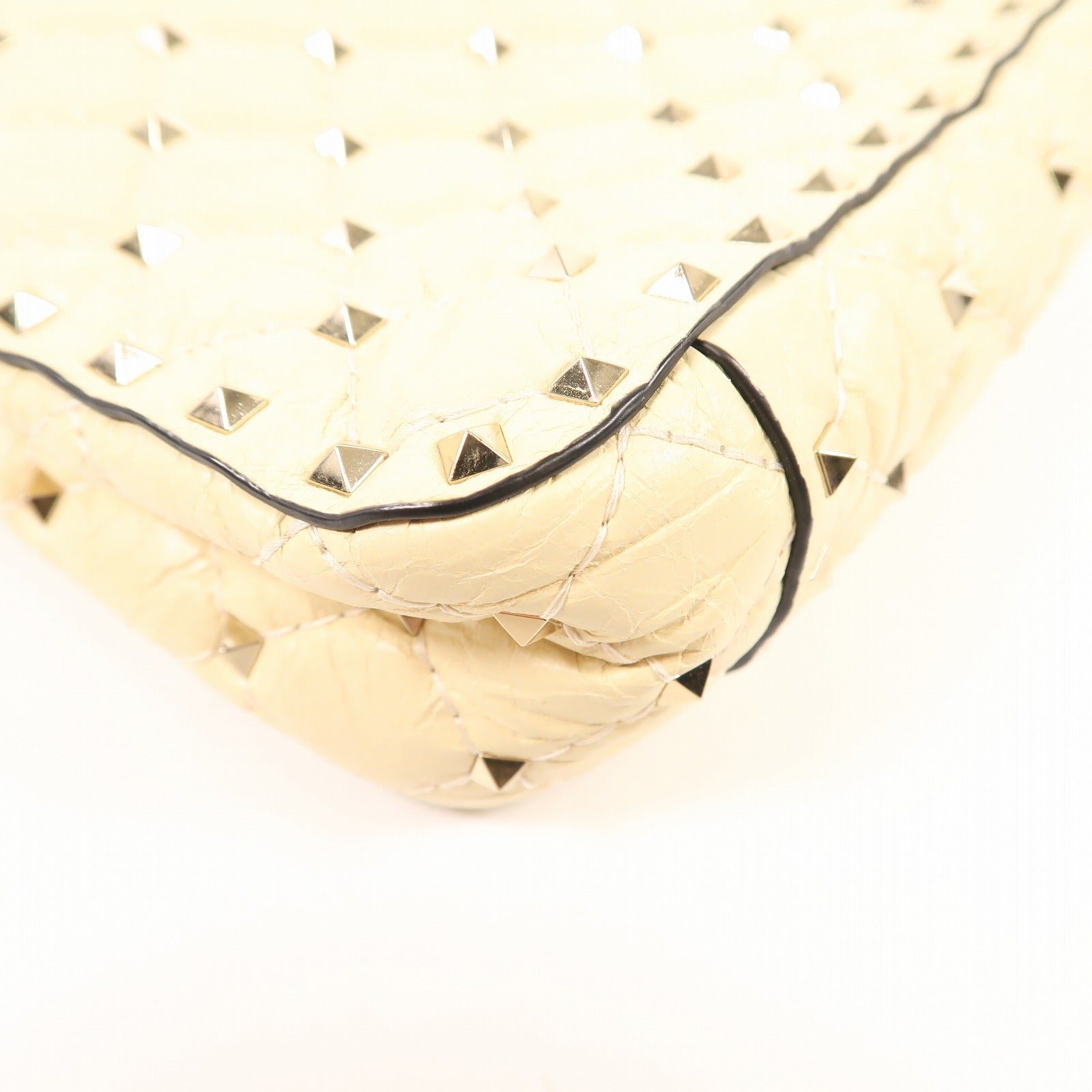 Valentino 牛皮皮革Shoulder Bag金扣鏈帶手挽肩背兩用袋