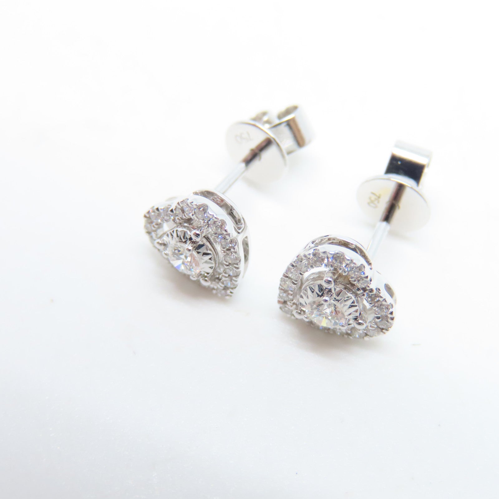 JEWELRY 【激減優惠】18K白金Earrings鑽石耳環