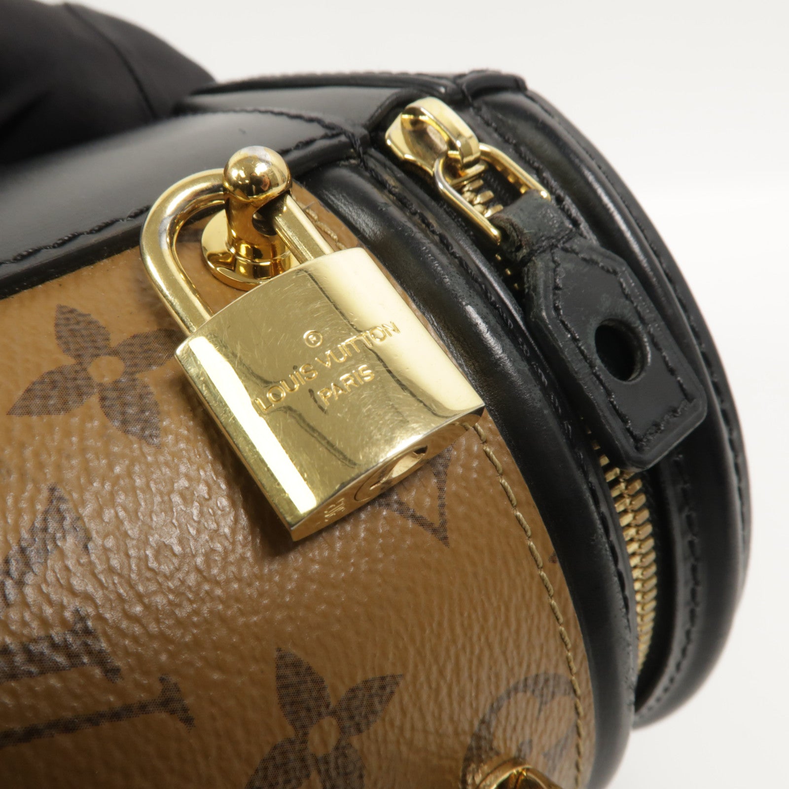 LOUIS VUITTON Monogram Reverse Cannes手挽肩背兩用袋