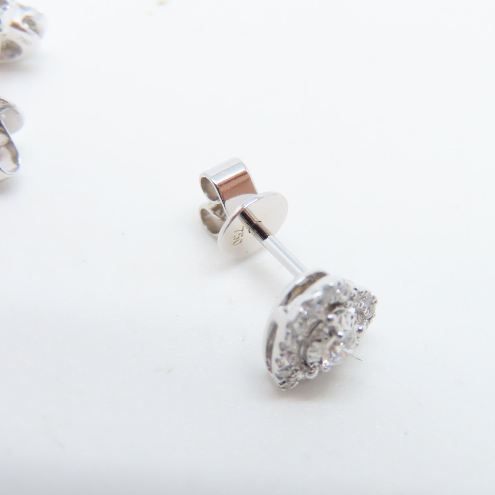 JEWELRY 【激減優惠】18K白金Earrings鑽石耳環