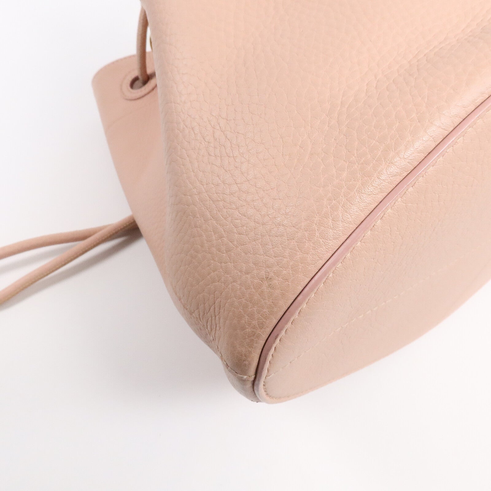 BURBERRY 牛皮皮革Drawstring Bucket Bag手挽肩背兩用袋