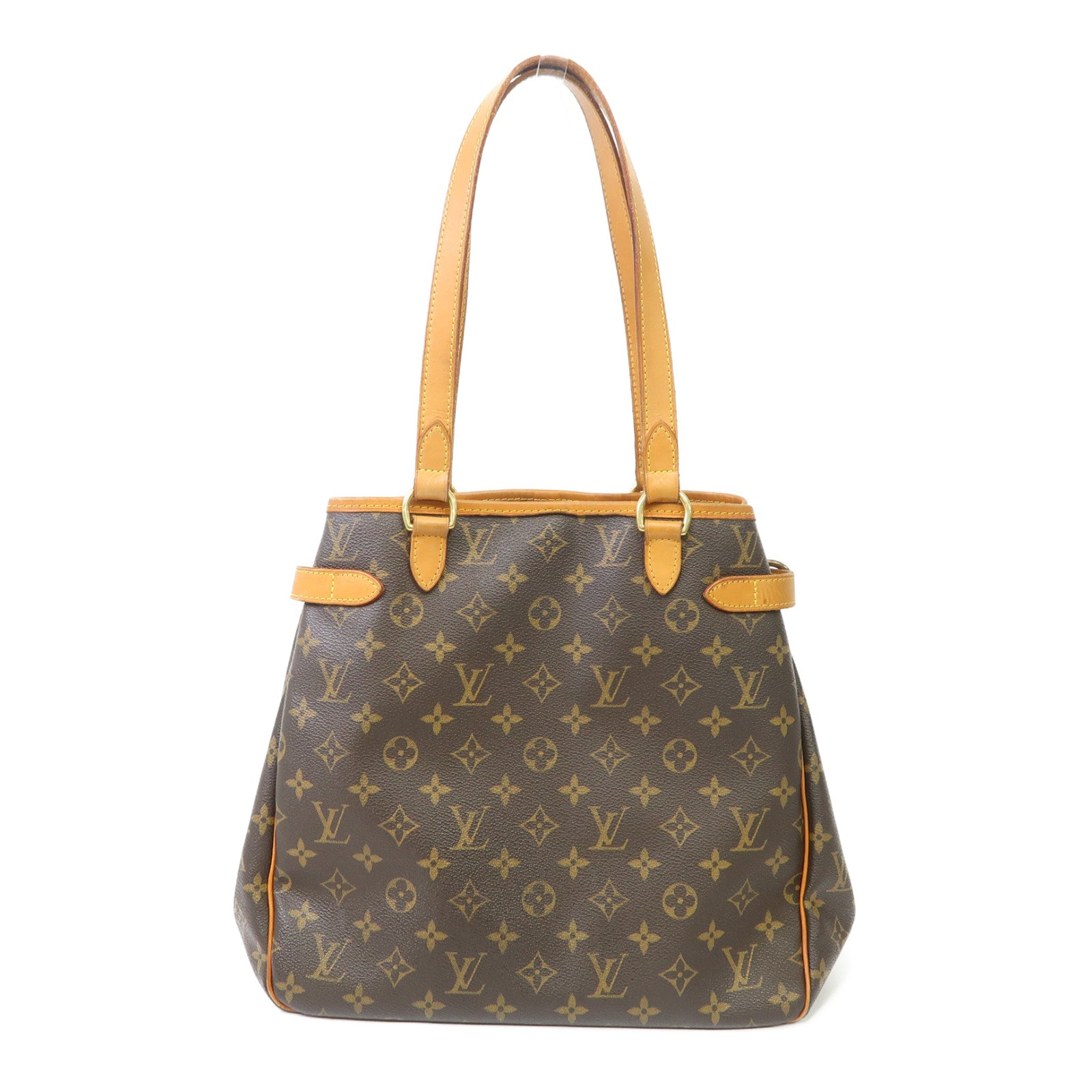 LOUIS VUITTON 【激減優惠】Monogram Batignolles Horizontal金扣肩背袋啡色
