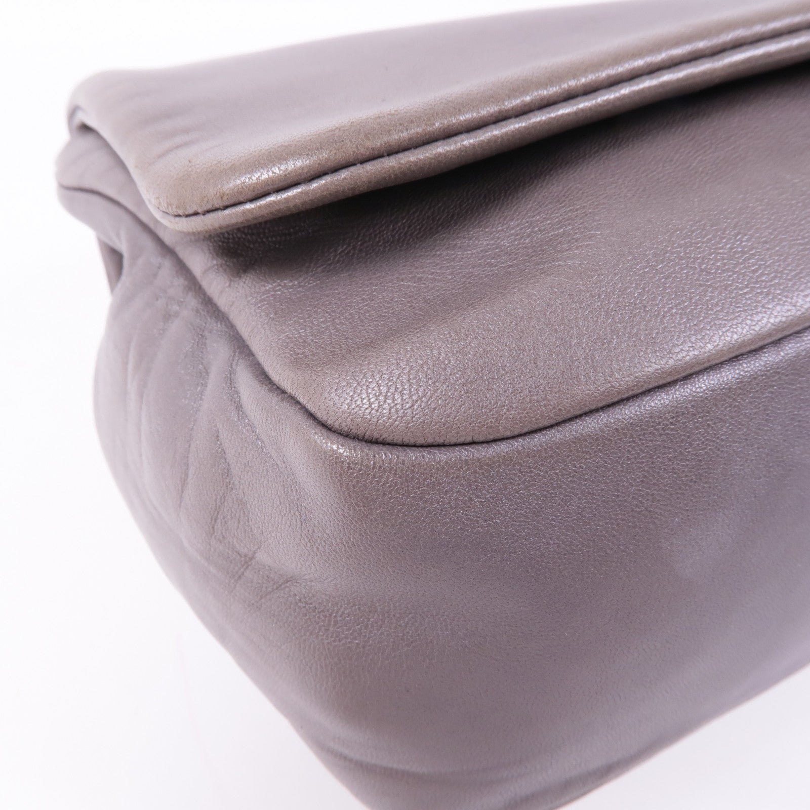 CHANEL 羊皮皮革Vintage Chain Shoulder鏈帶肩背袋