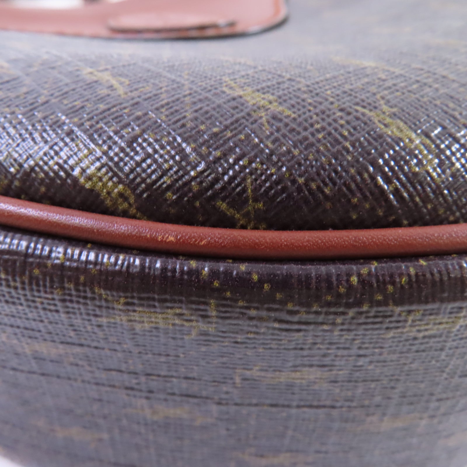 SAINT LAURENT 【激減優惠】牛皮皮革 Le Monogram Coeur Shoulder Bag金扣肩背袋啡色