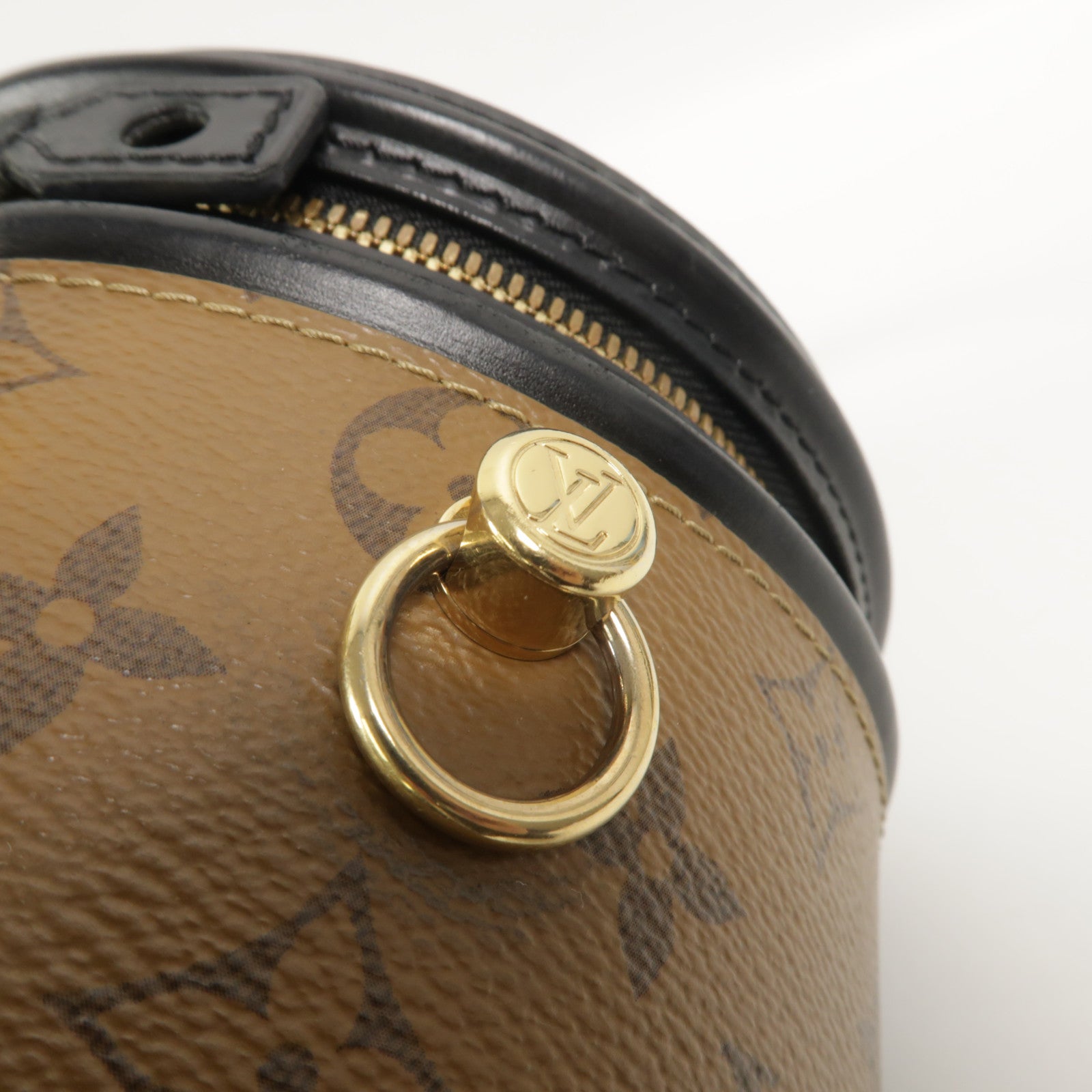 LOUIS VUITTON Monogram Reverse Cannes手挽肩背兩用袋