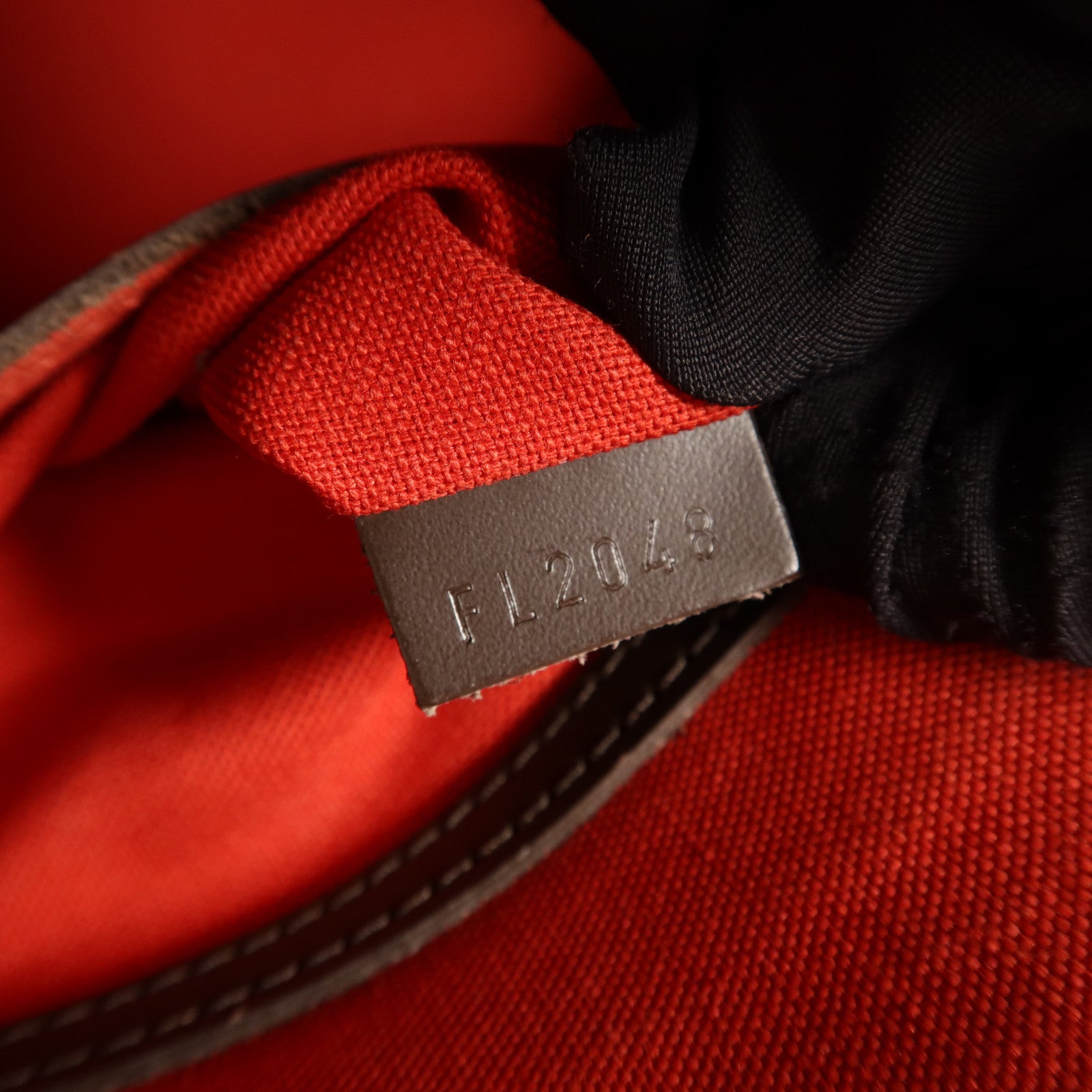 LOUIS VUITTON Damier Alma金扣手挽袋