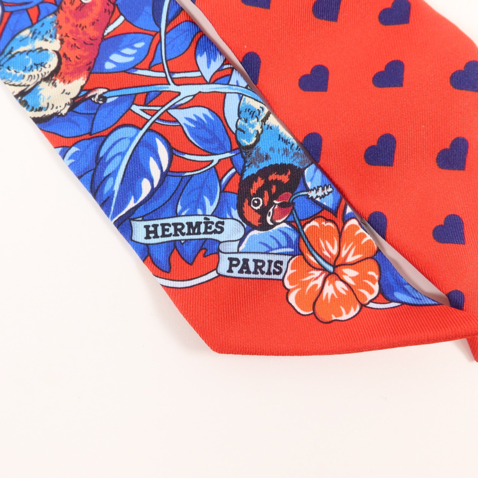 HERMES 絲質Jungle Love Love Twilly絲巾