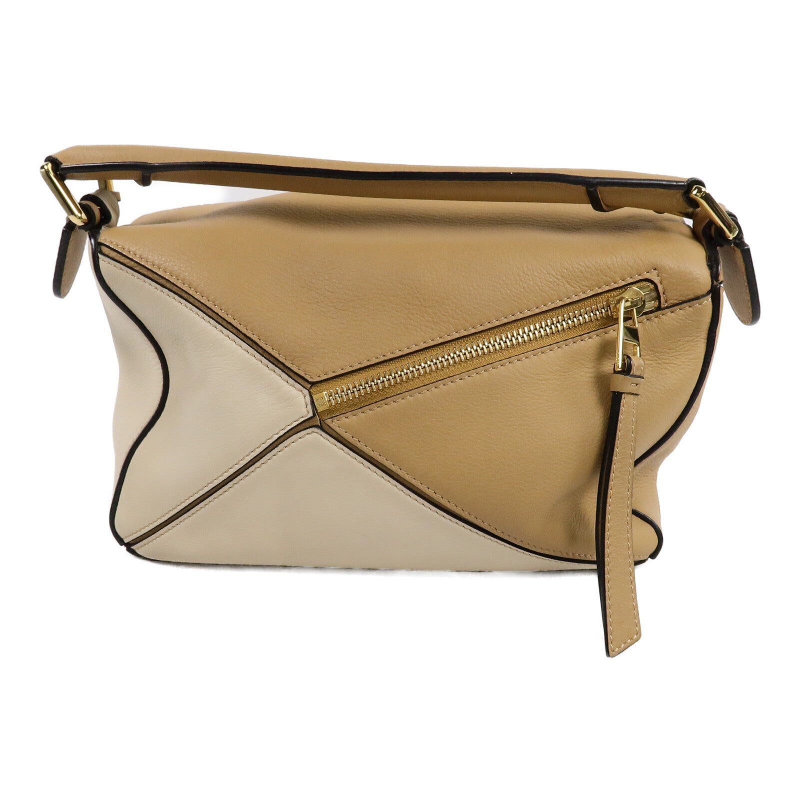LOEWE 牛皮皮革Puzzle Small手挽肩背兩用袋
