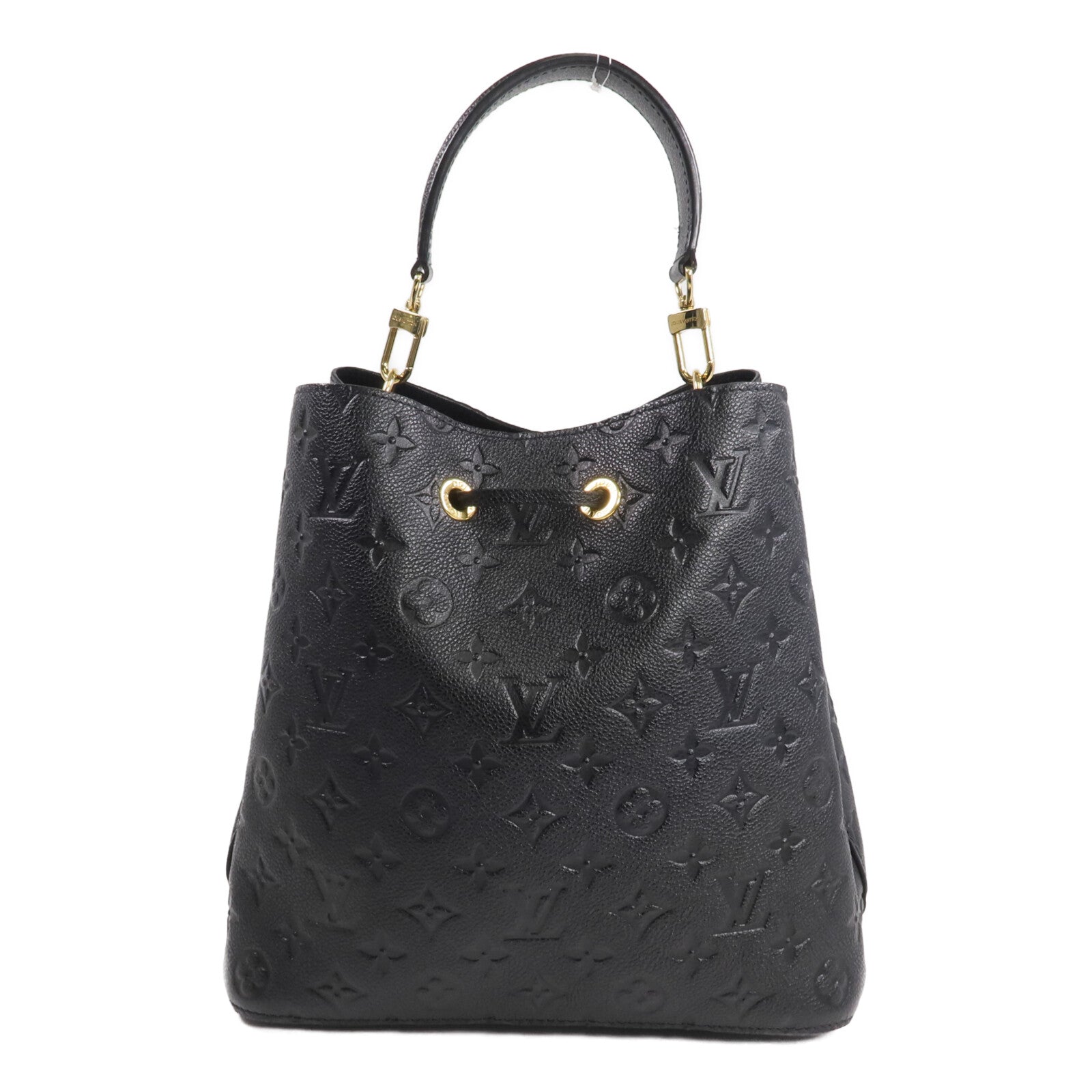 LOUIS VUITTON Monogram Empreinte NeoNoe MM金扣手挽肩背兩用袋