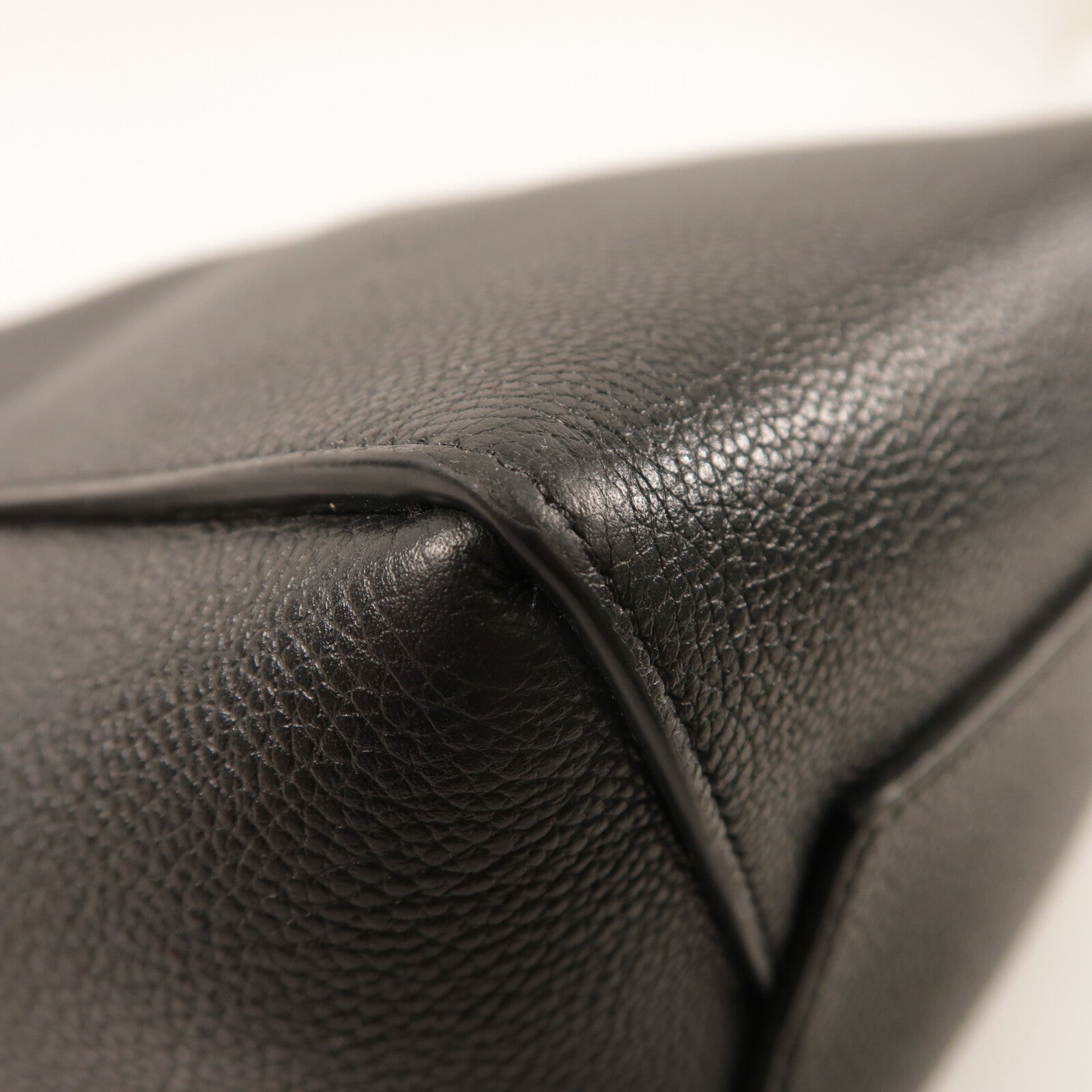 CELINE 牛皮皮革Sangle Bucket金扣肩背袋