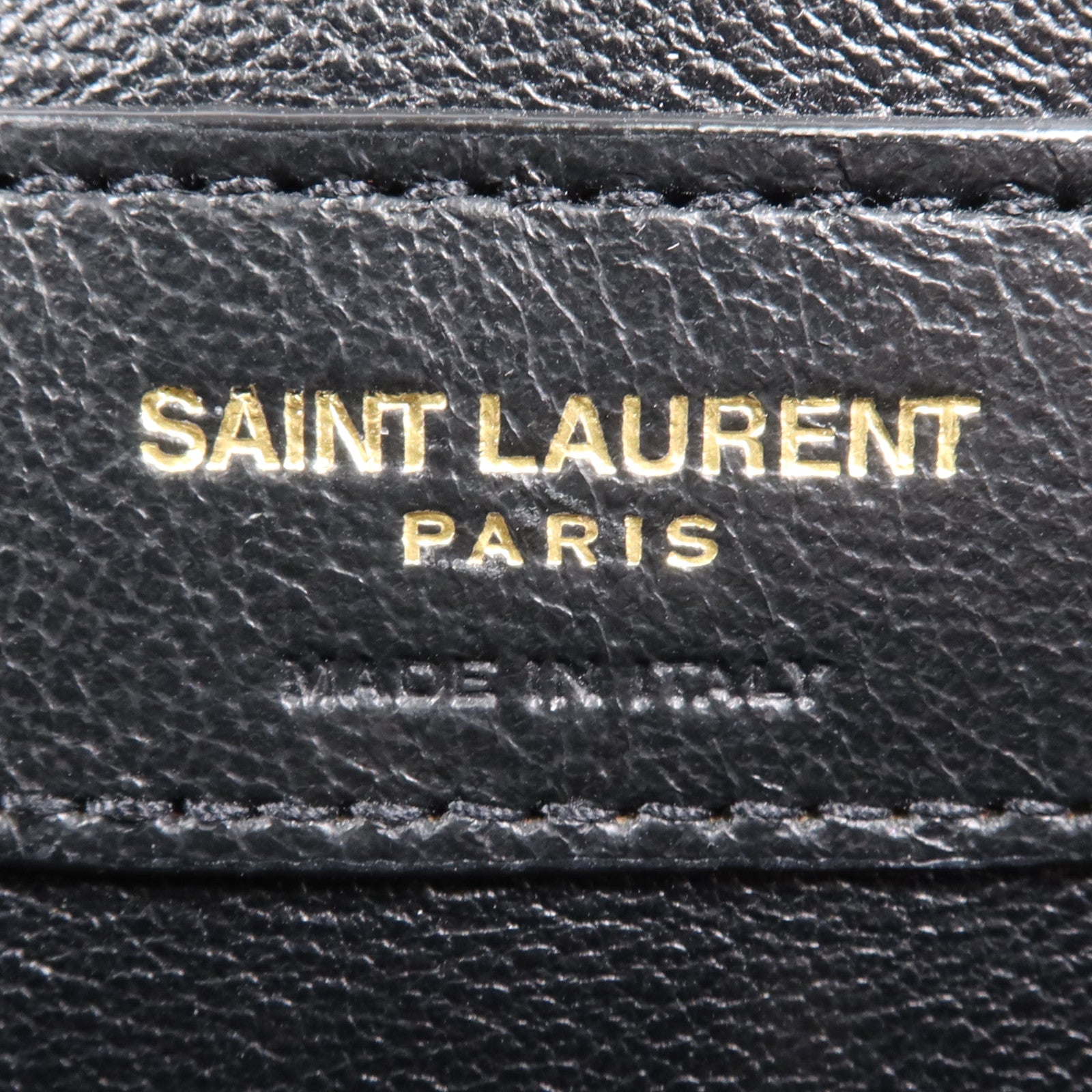 YVES SAINT LAURENT 【激減優惠】羊皮皮革LARGE Jamie 4.3金扣鏈帶肩背袋