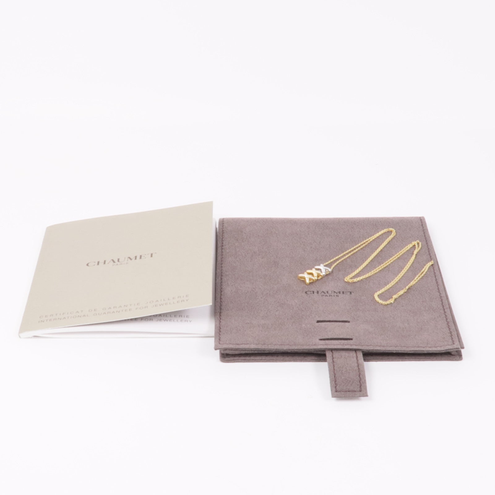 Chaumet 18K黃金/白金/玫瑰金Diamond Necklace鑽石項鍊