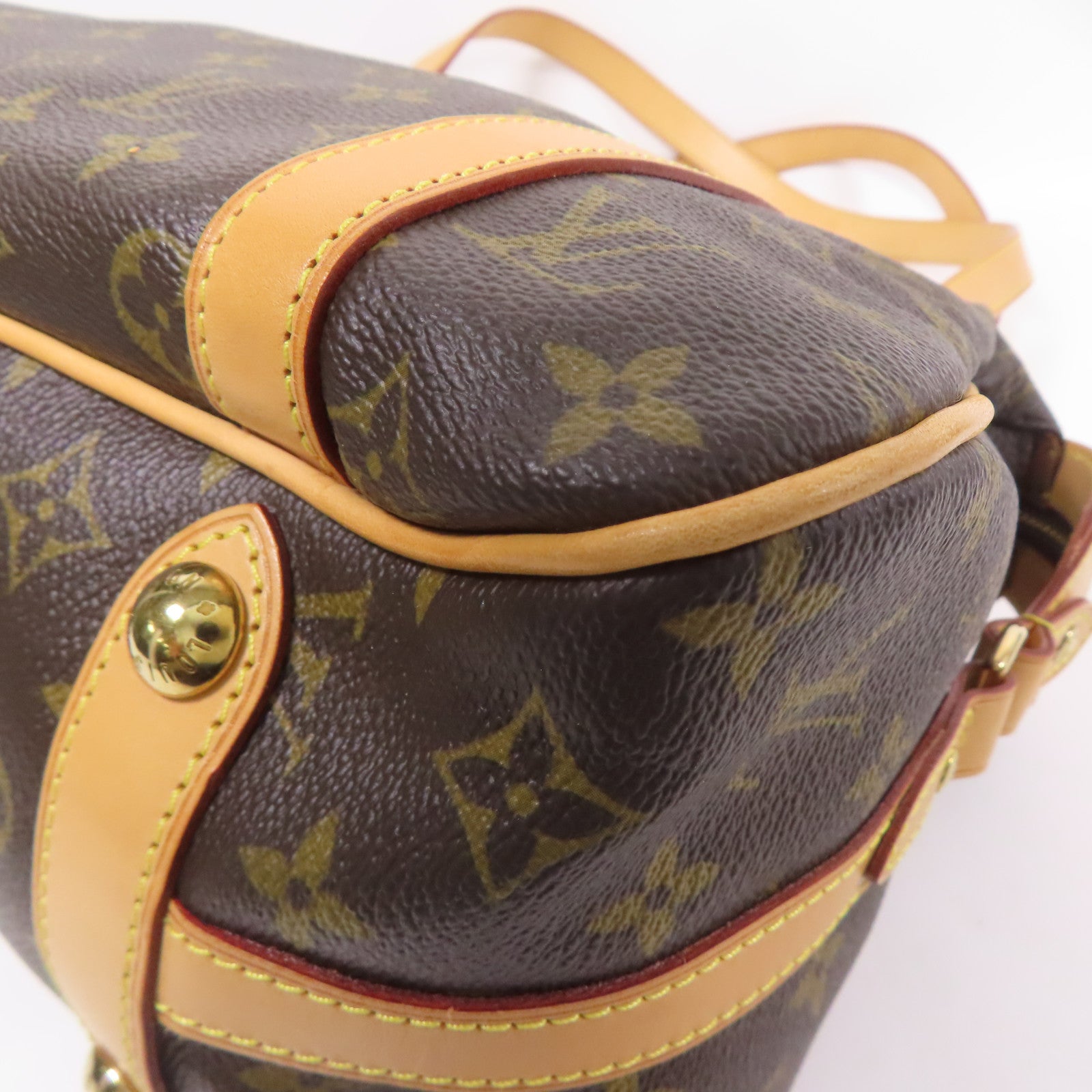 LOUIS VUITTON LV GHW Stresa PM Shoulder Bag M51186 Monogram Brown