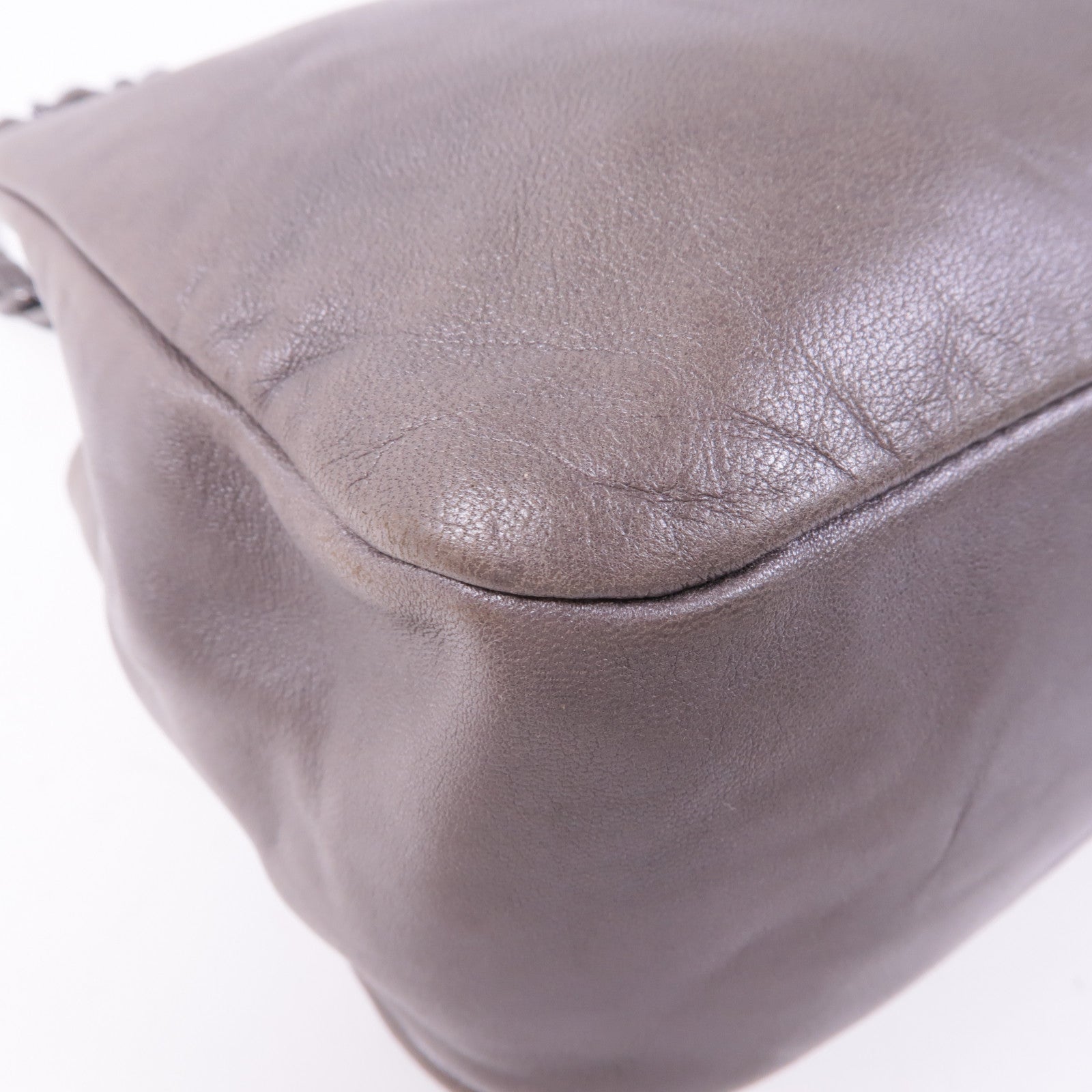 CHANEL 羊皮皮革Vintage Chain Shoulder鏈帶肩背袋