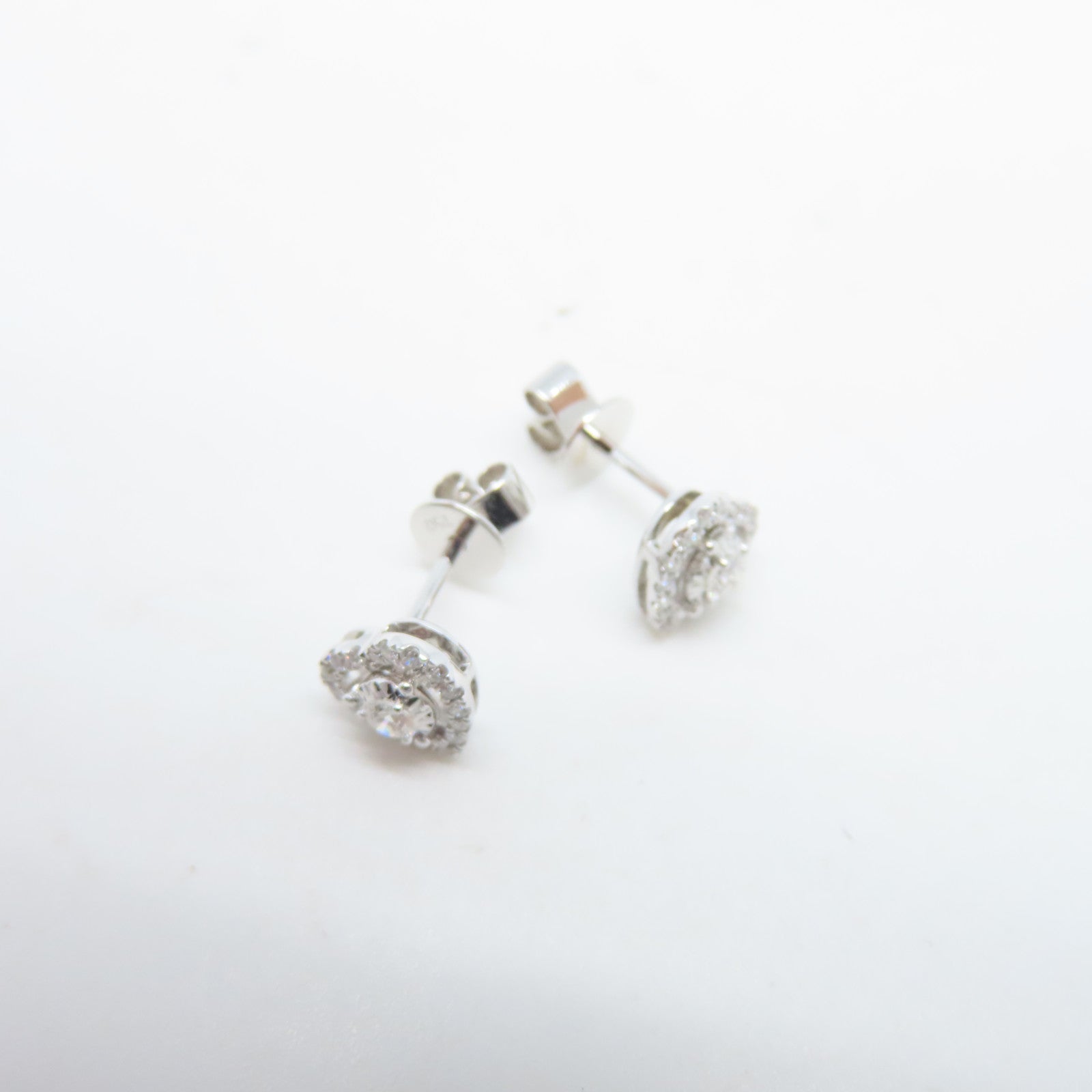 JEWELRY 【激減優惠】18K白金Earrings鑽石耳環