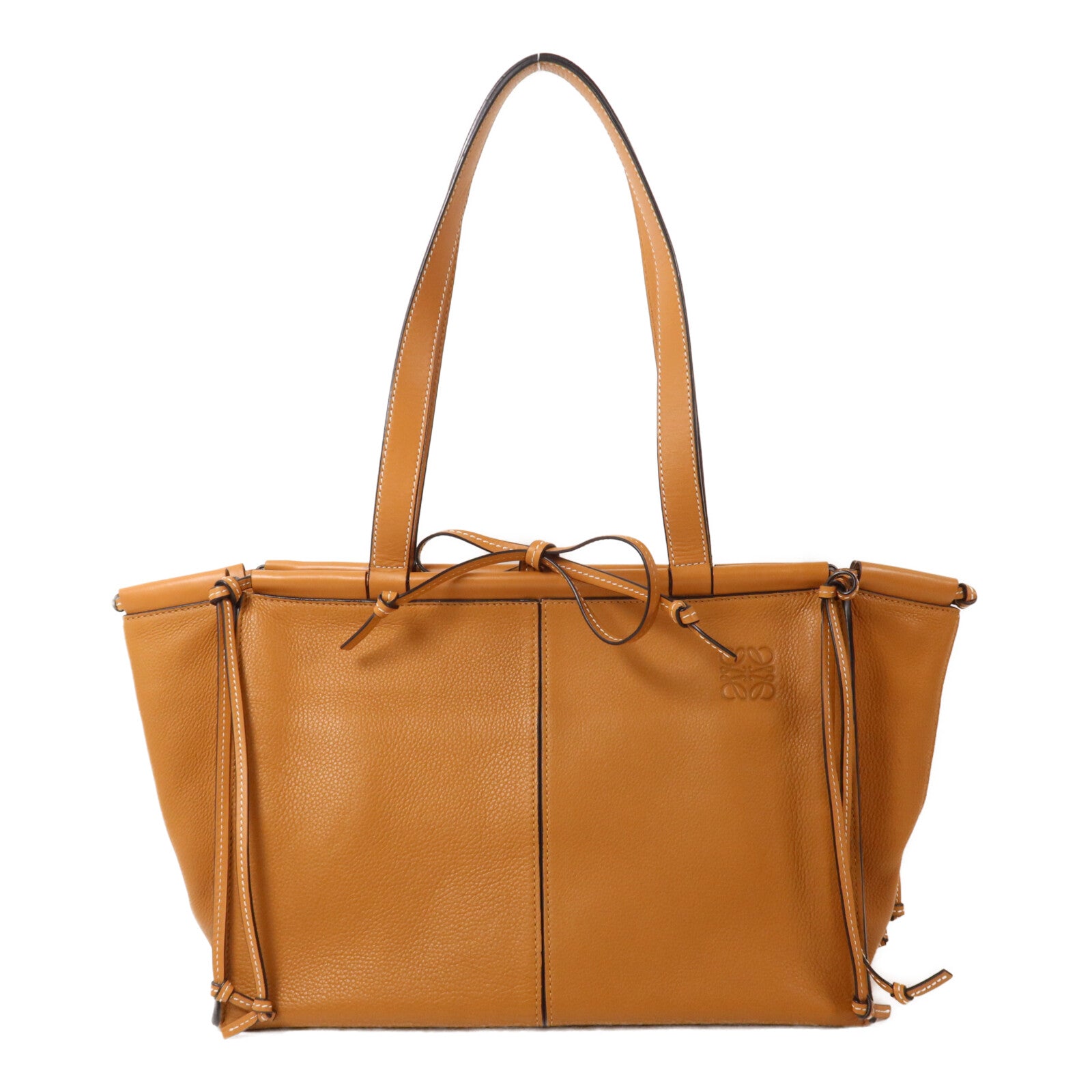 LOEWE 牛皮皮革Cushion Tote肩背袋