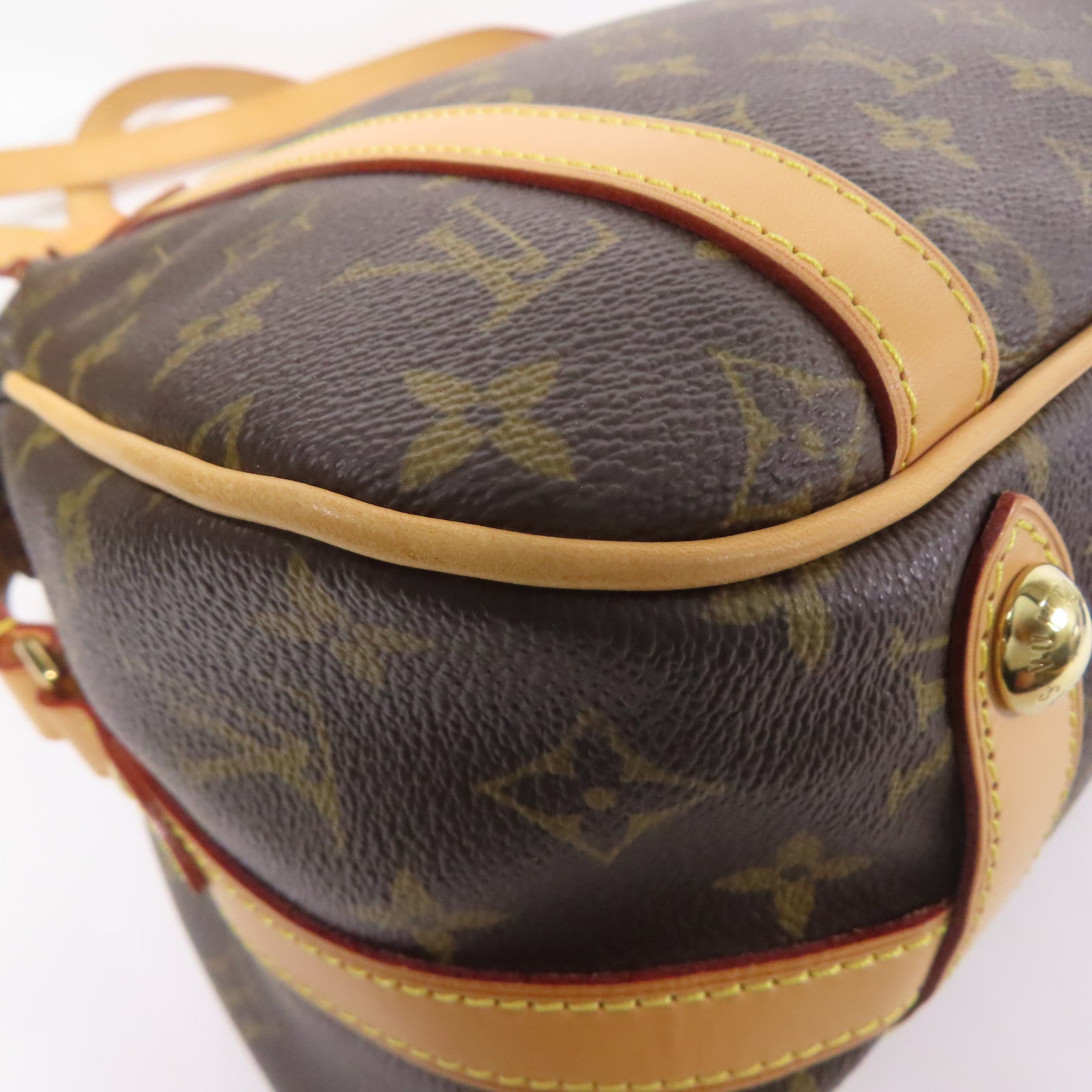 LOUIS VUITTON LV GHW Stresa PM Shoulder Bag M51186 Monogram Brown
