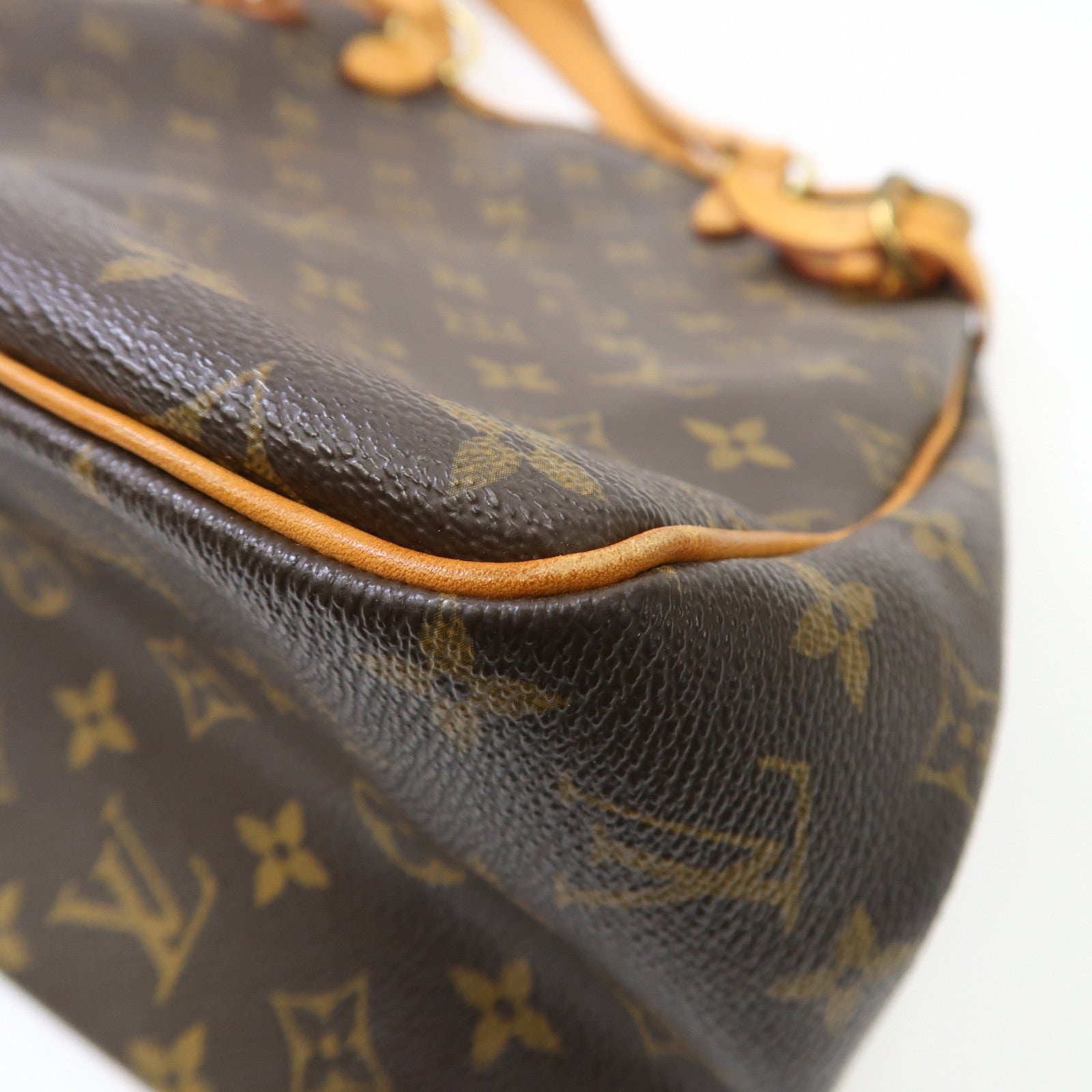 LOUIS VUITTON 【激減優惠】Monogram Batignolles Horizontal金扣肩背袋啡色