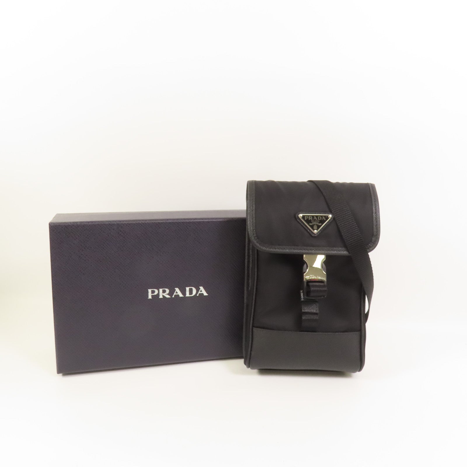 PRADA 尼龍Re Nylon Phone Case肩背袋