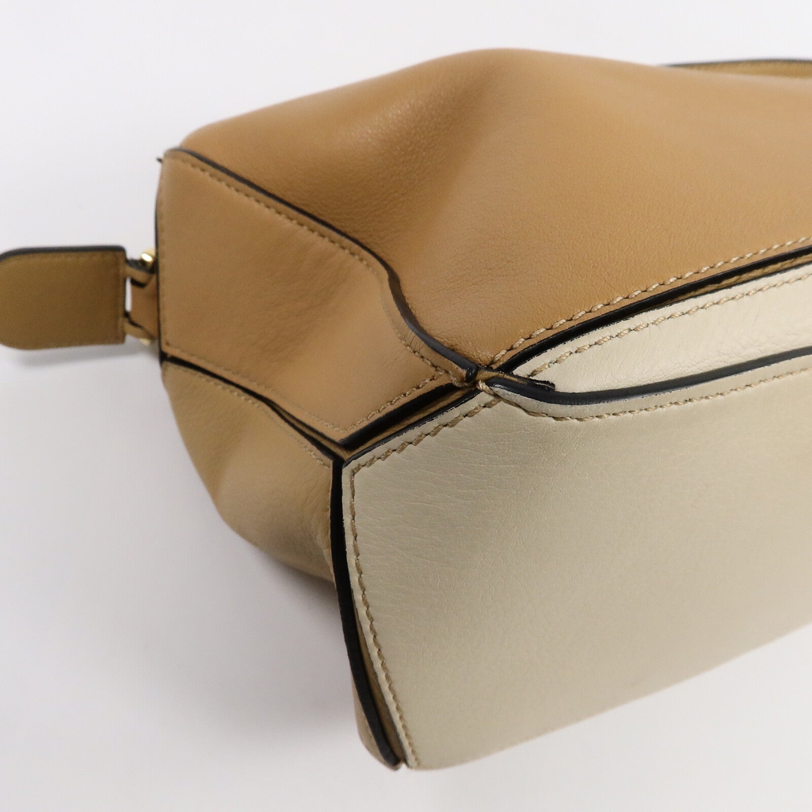 LOEWE 牛皮皮革Puzzle Small手挽肩背兩用袋