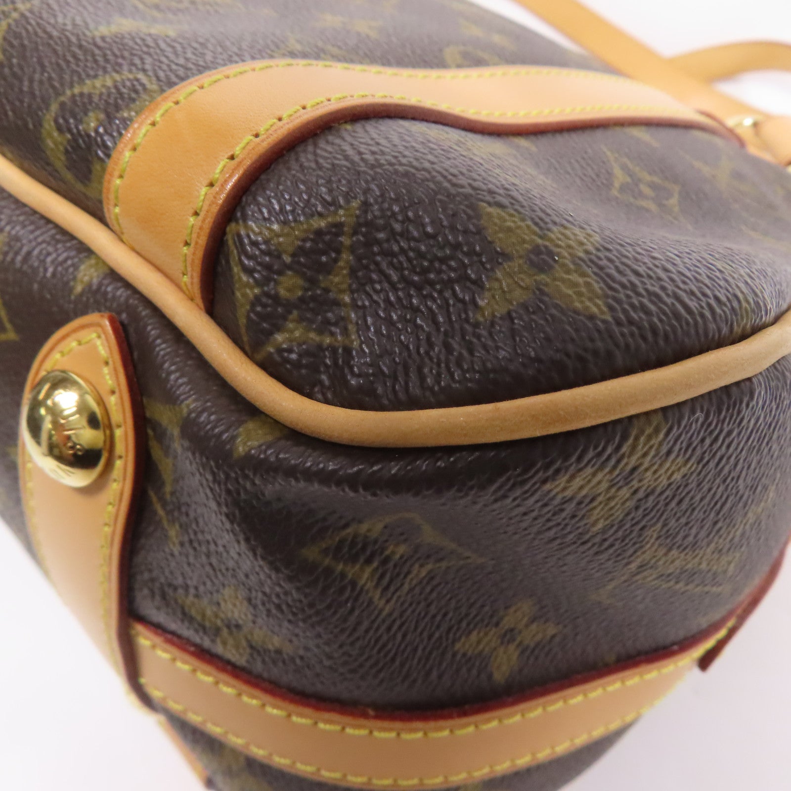 LOUIS VUITTON LV GHW Stresa PM Shoulder Bag M51186 Monogram Brown