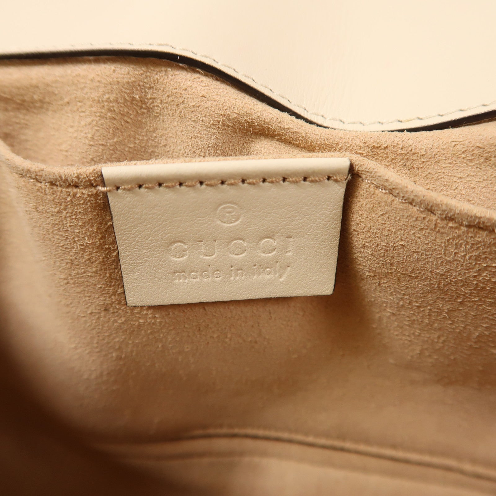 GUCCI 牛皮皮革GG Marmont金扣鏈帶肩背袋