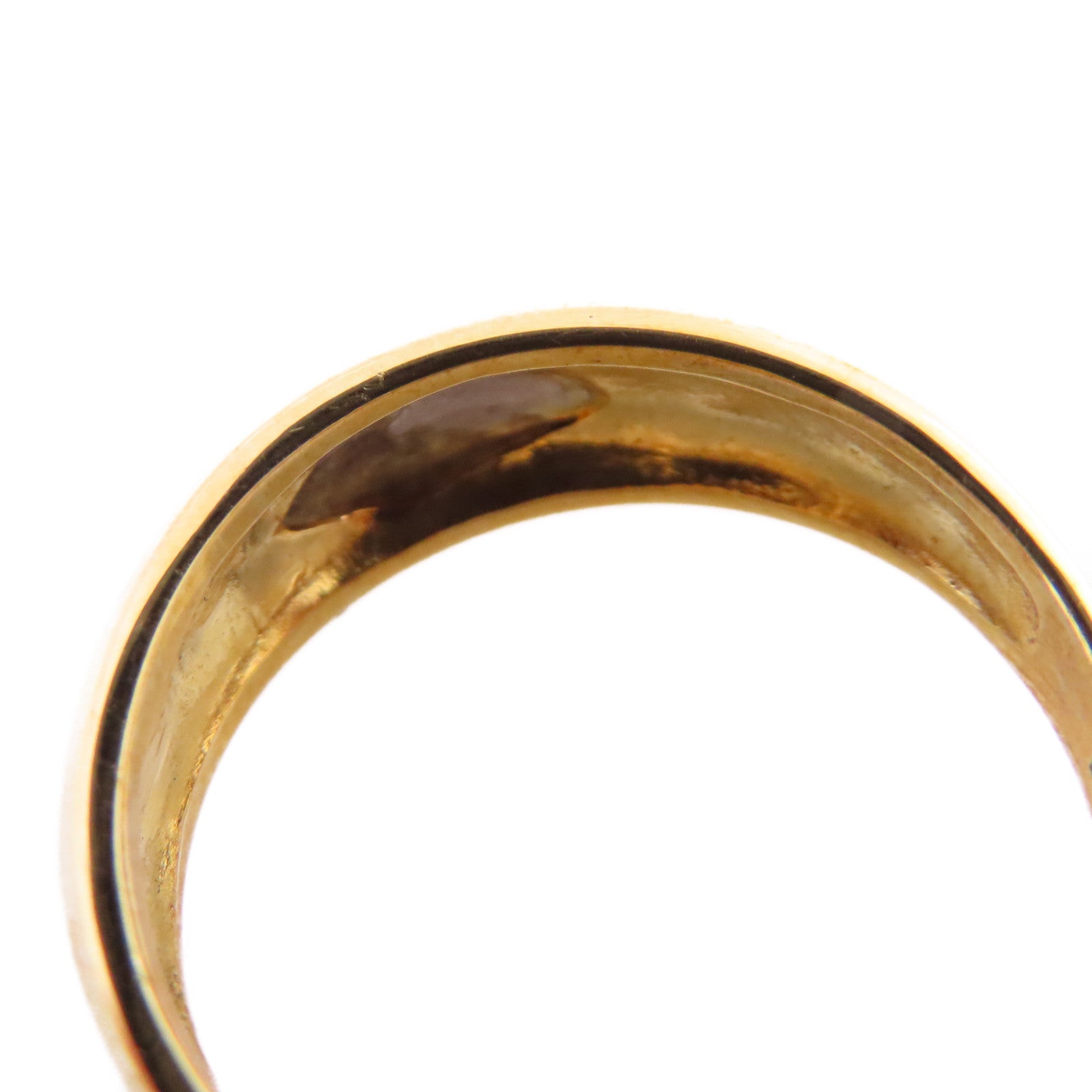 JEWELRY 18K黃金/PT900鉑金Gold Ring戒指US#4.75