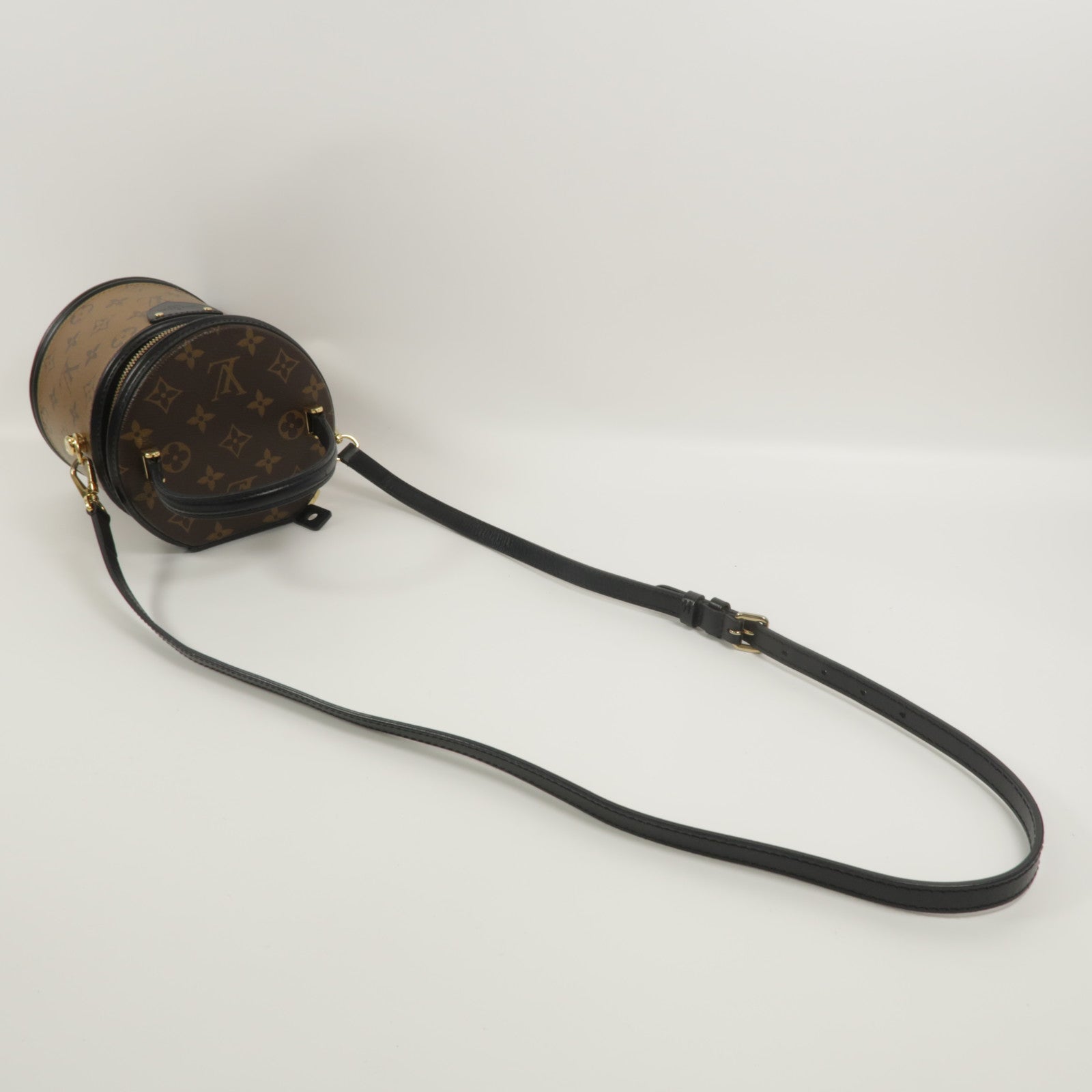 LOUIS VUITTON Monogram Reverse Cannes手挽肩背兩用袋